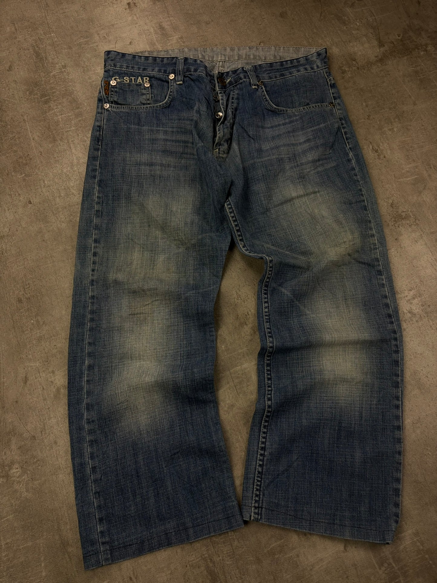 Vintage Y2K G-Star Jeans Baggy Flared