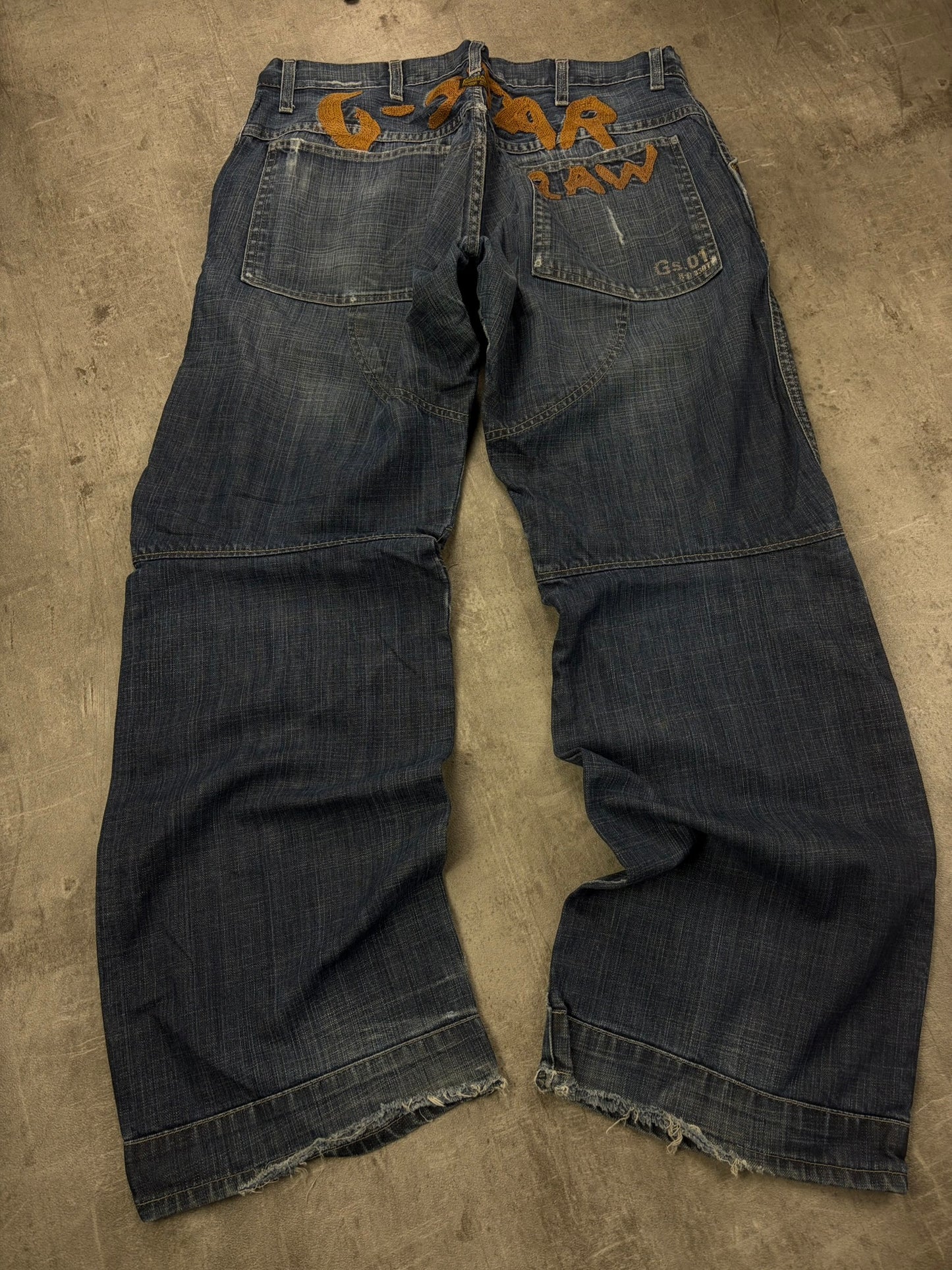 G-Star Jeans Vintage 2000s Baggy Embroidered