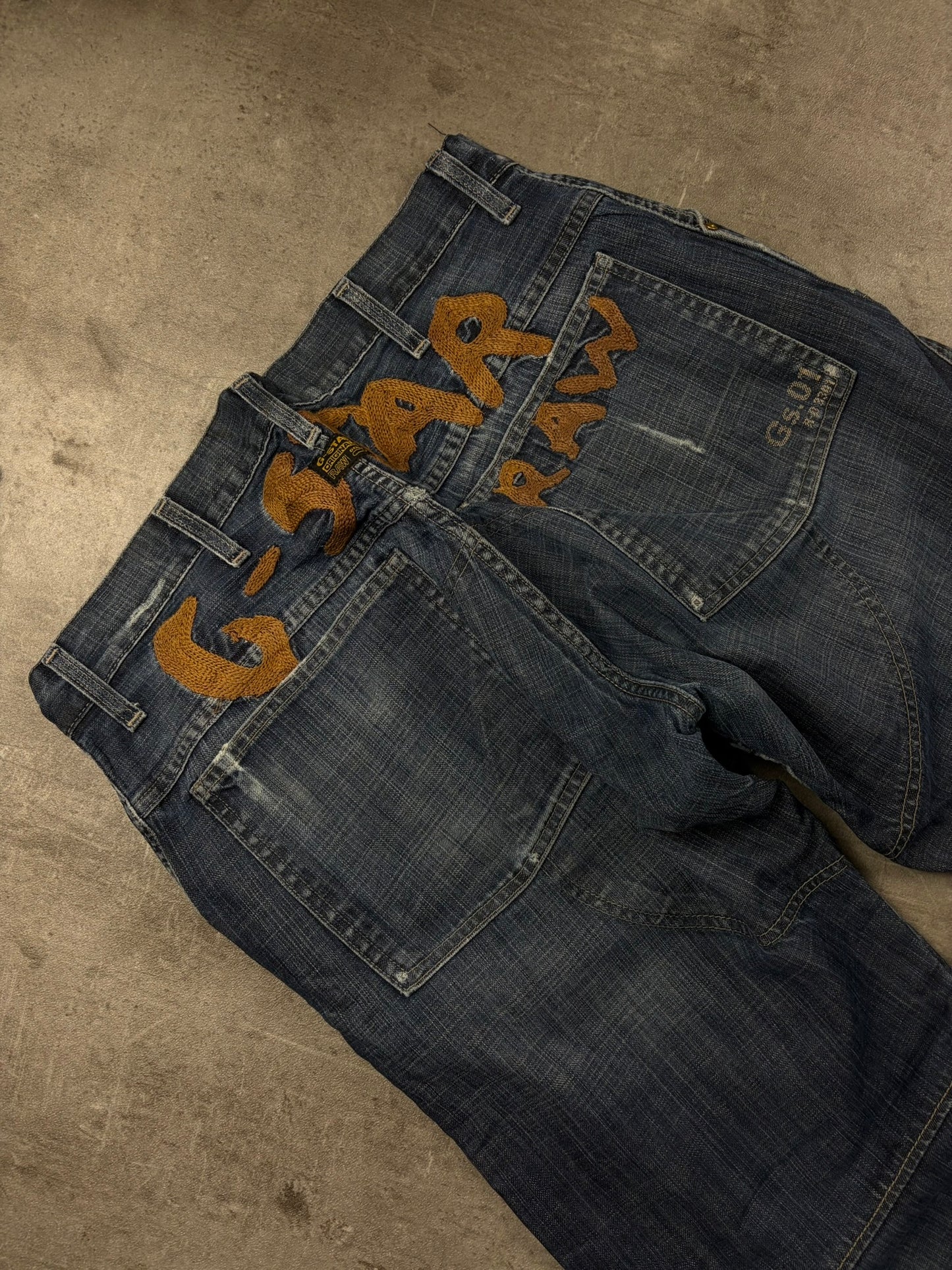 G-Star Jeans Vintage 2000s Baggy Embroidered