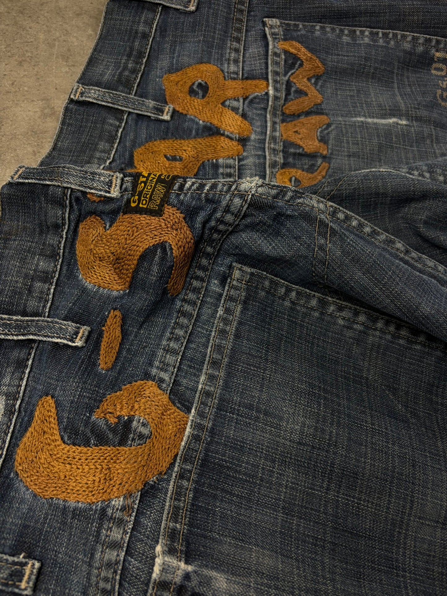 G-Star Jeans Vintage 2000s Baggy Embroidered