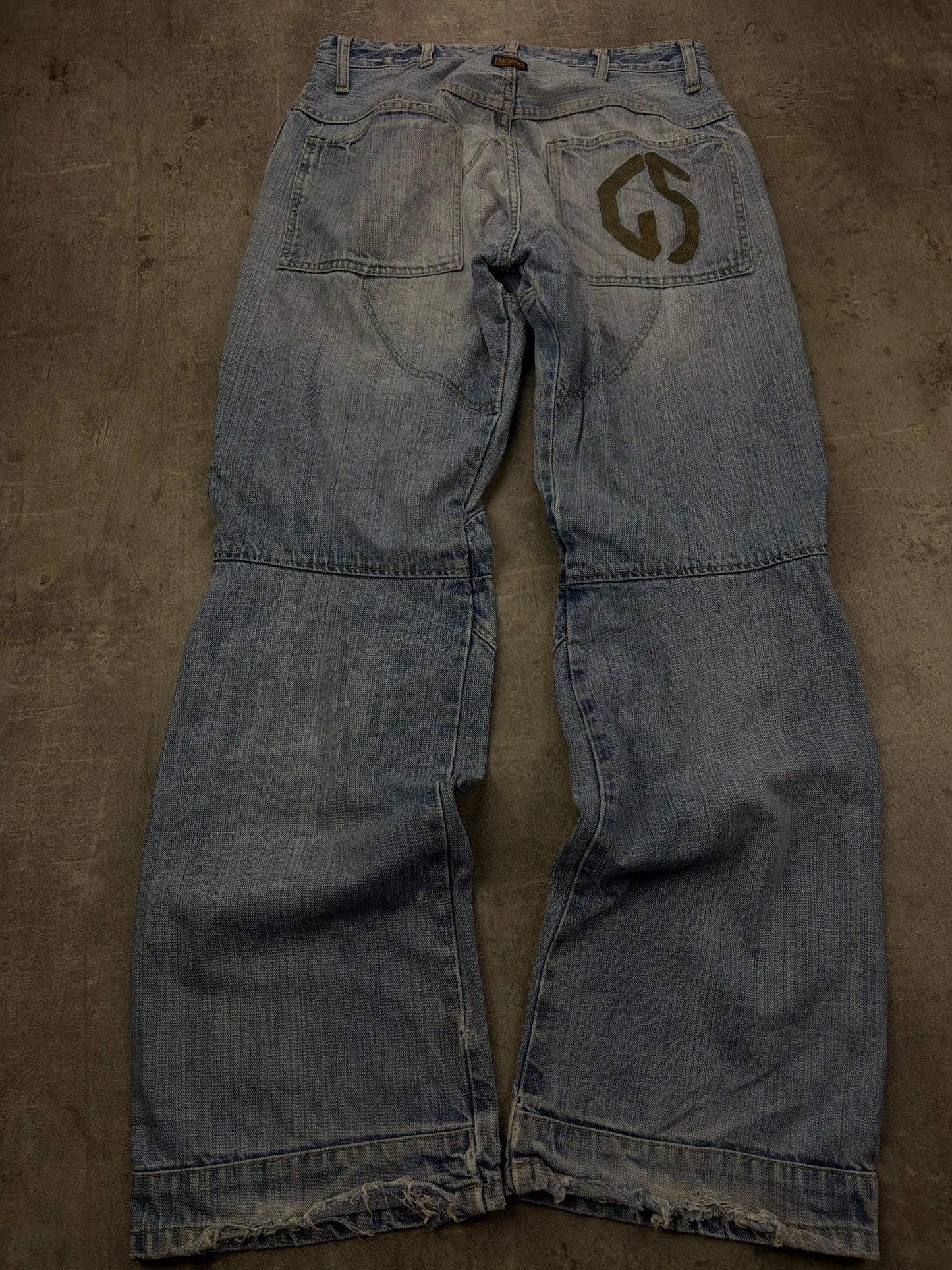 G-Star Jeans Y2K Baggy Denim Backprint