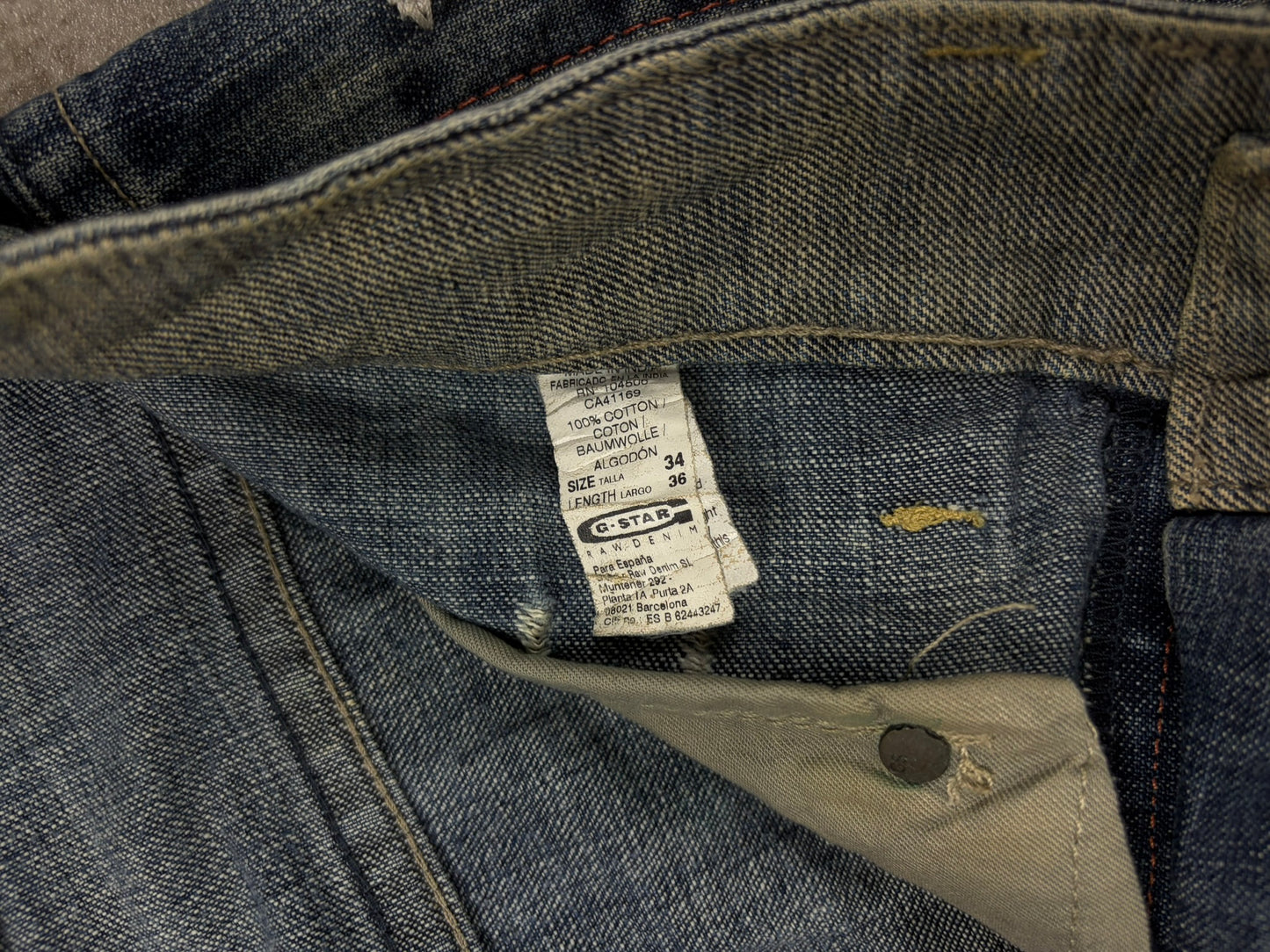 G-Star Jeans Vintage Denim Baggy