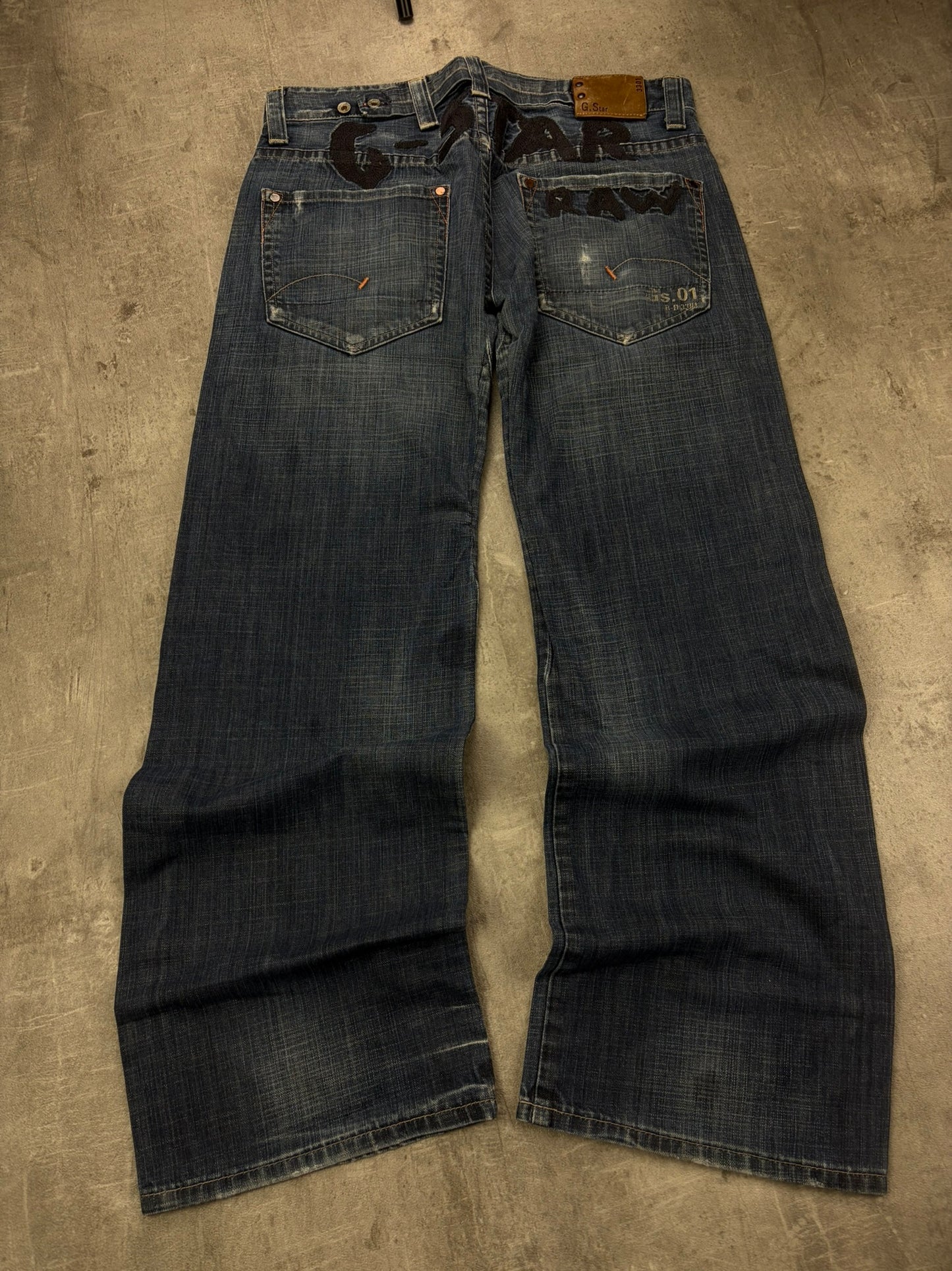 Vintage Baggy Armani Style G-Star RAW Denim