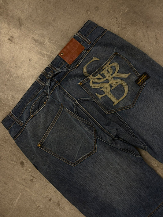 Vintage G-Star Baggy Jeans Backprint