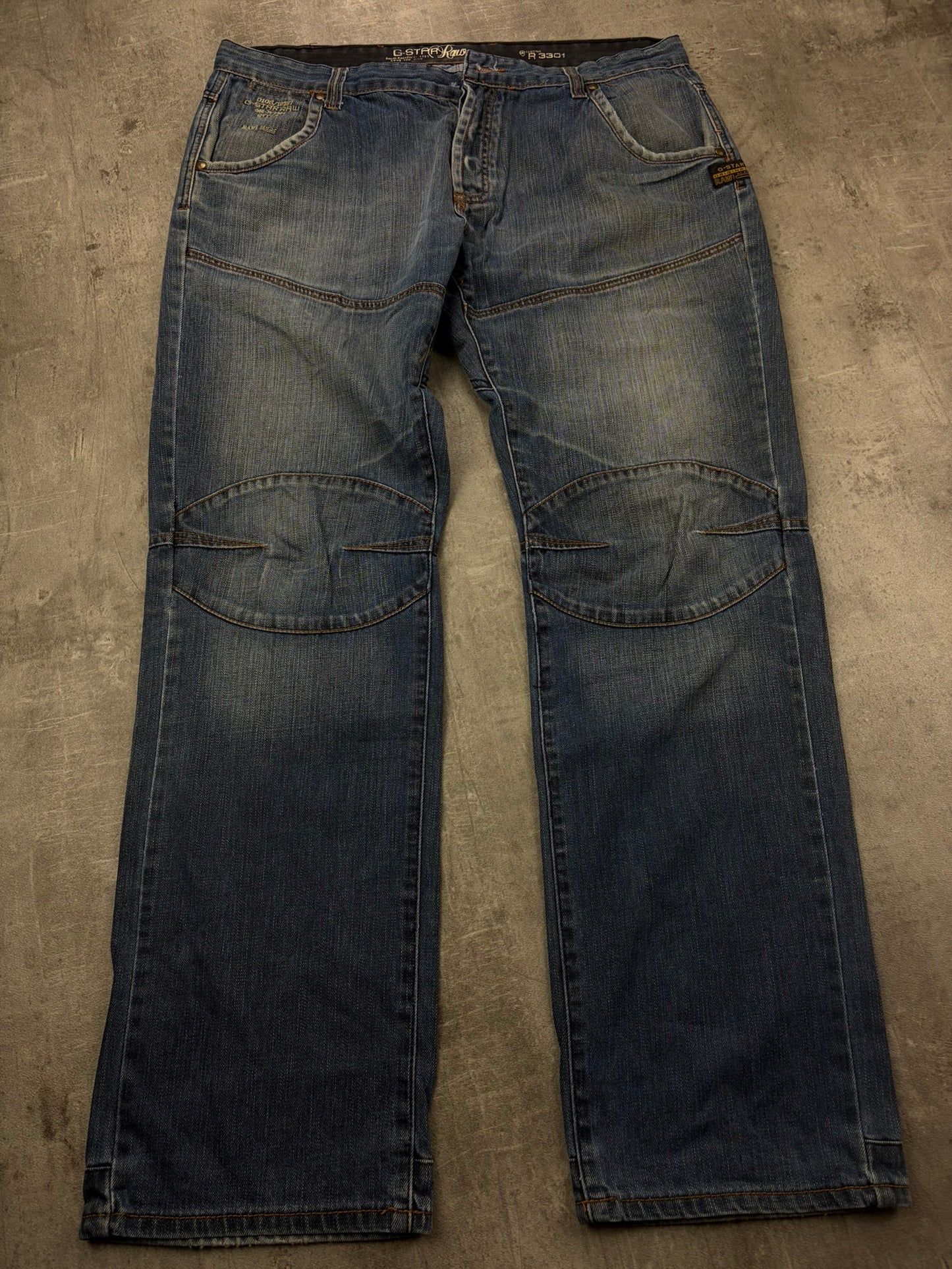 Vintage G-Star Baggy Jeans Backprint