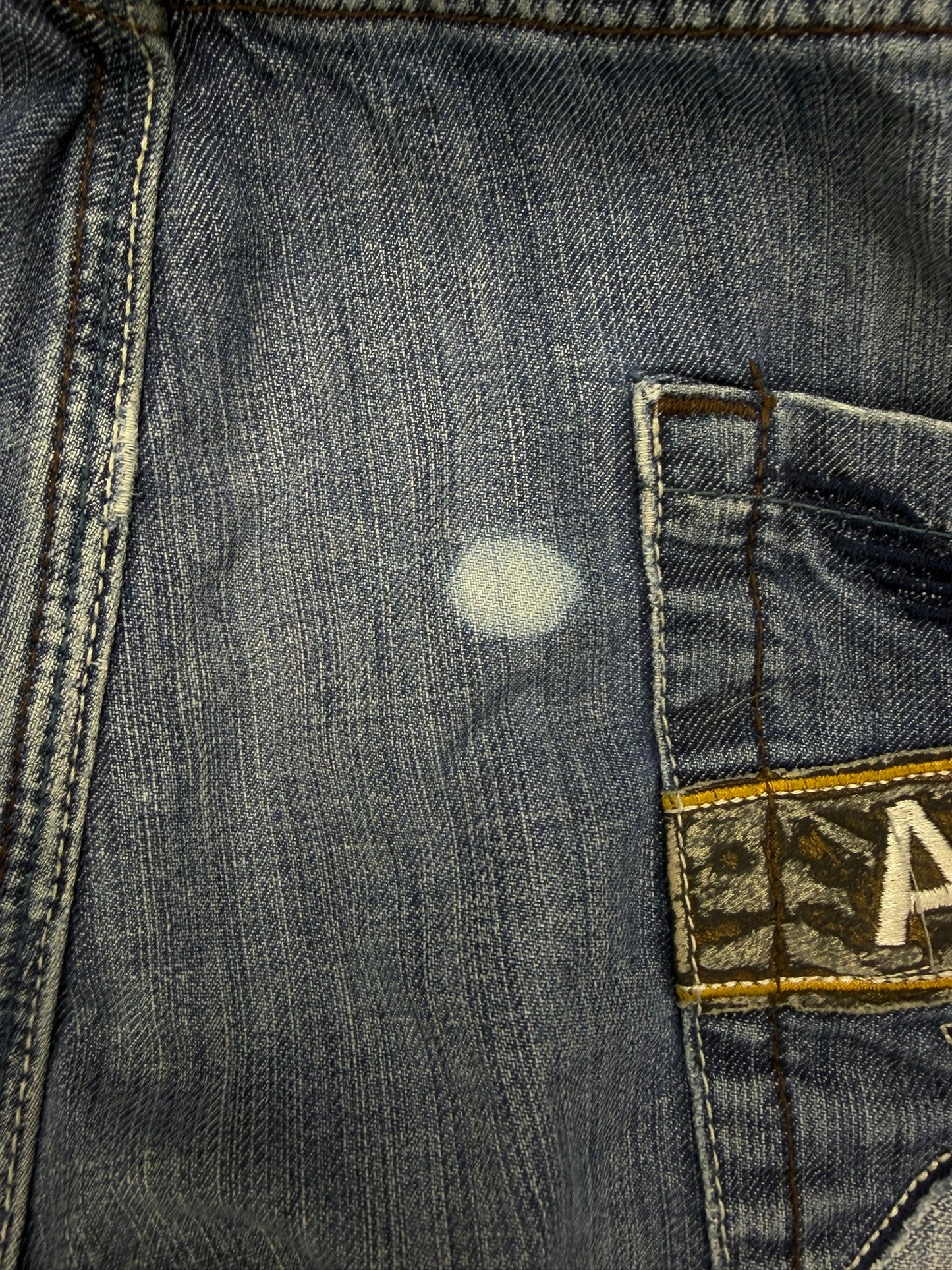 Armani Jeans Baggy Flared Vintage