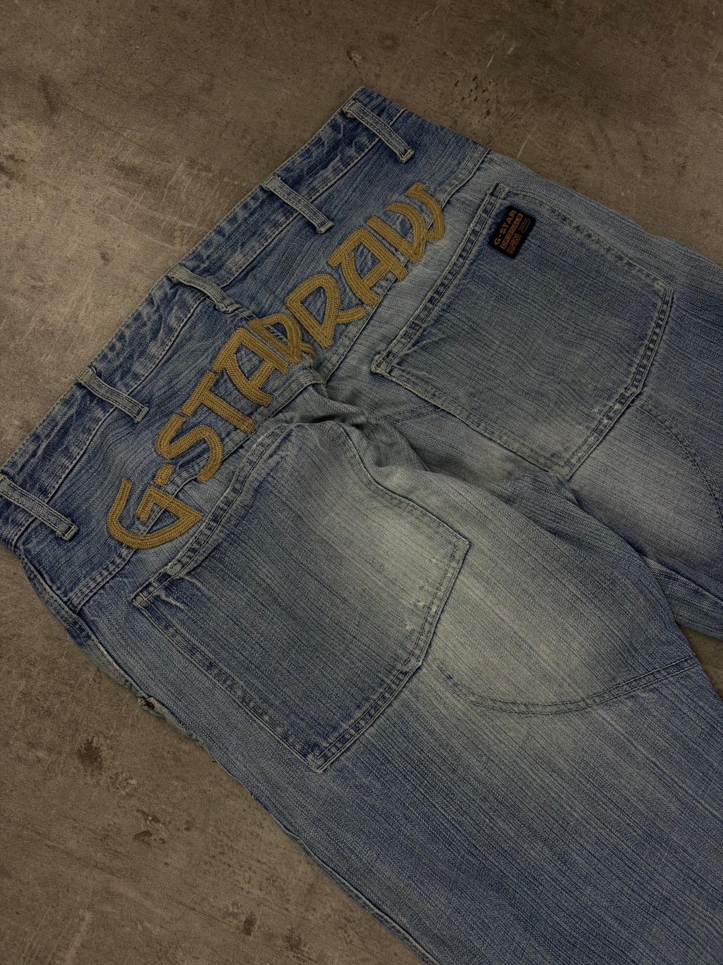 Vintage G-Star Embroidered Armani Denim