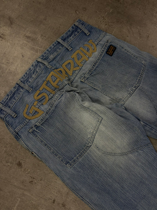 Vintage G-Star Embroidered Armani Denim