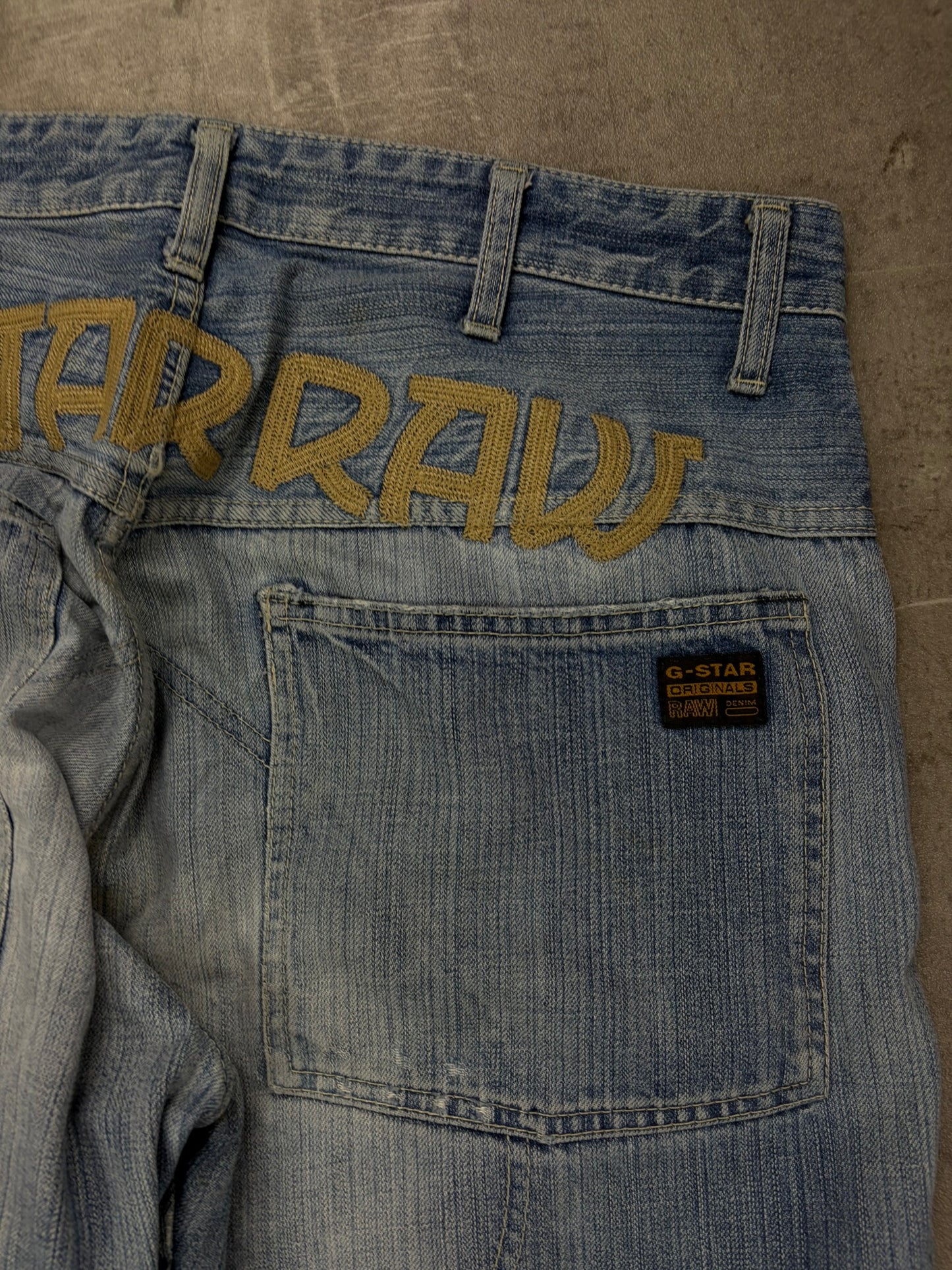 Vintage G-Star Embroidered Armani Denim