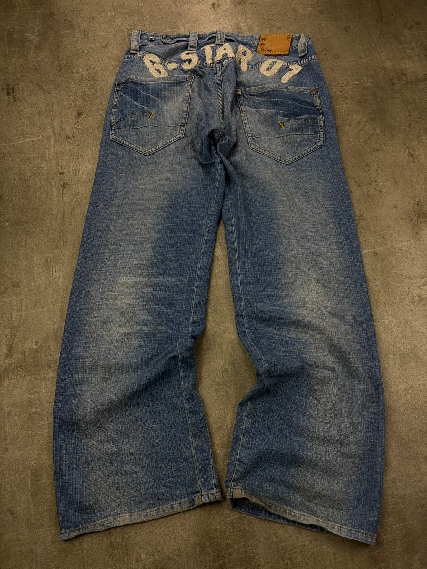 G-Star Jeans Y2K Baggy Flared Backprint