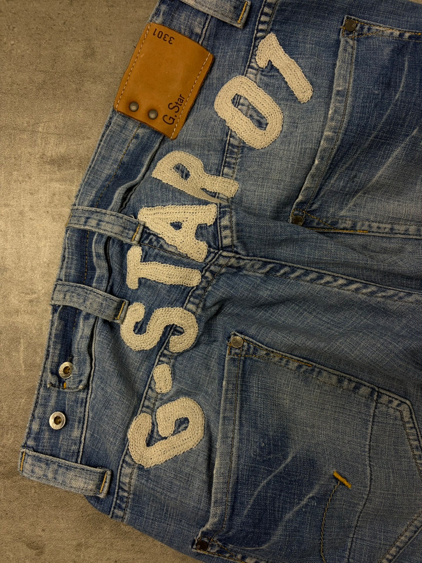 G-Star Jeans Y2K Baggy Flared Backprint
