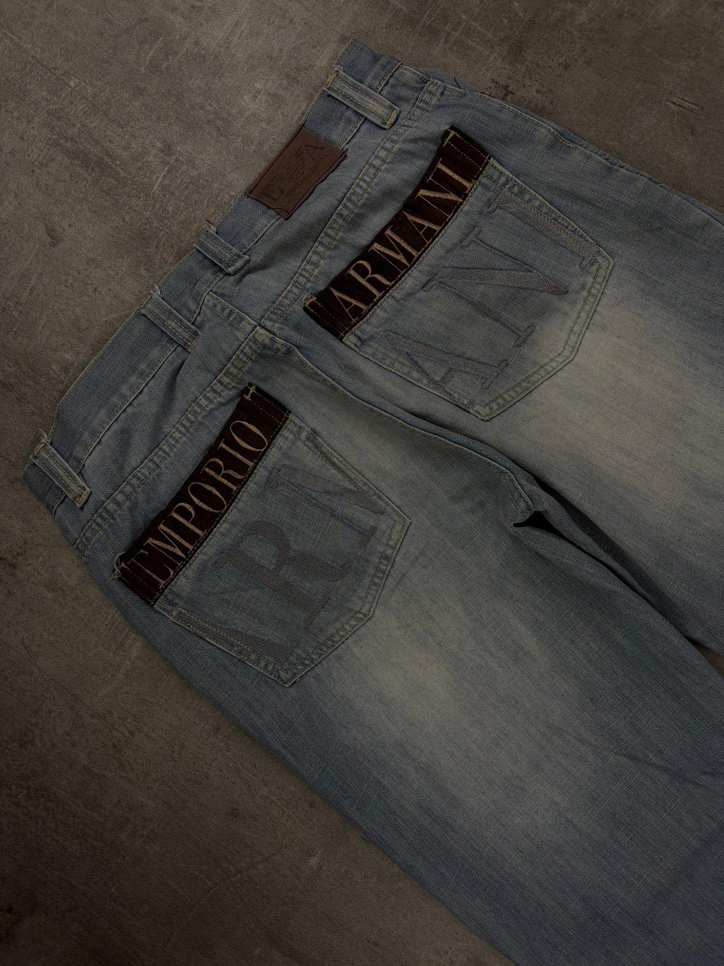 Armani Jeans Vintage Baggy Back Print
