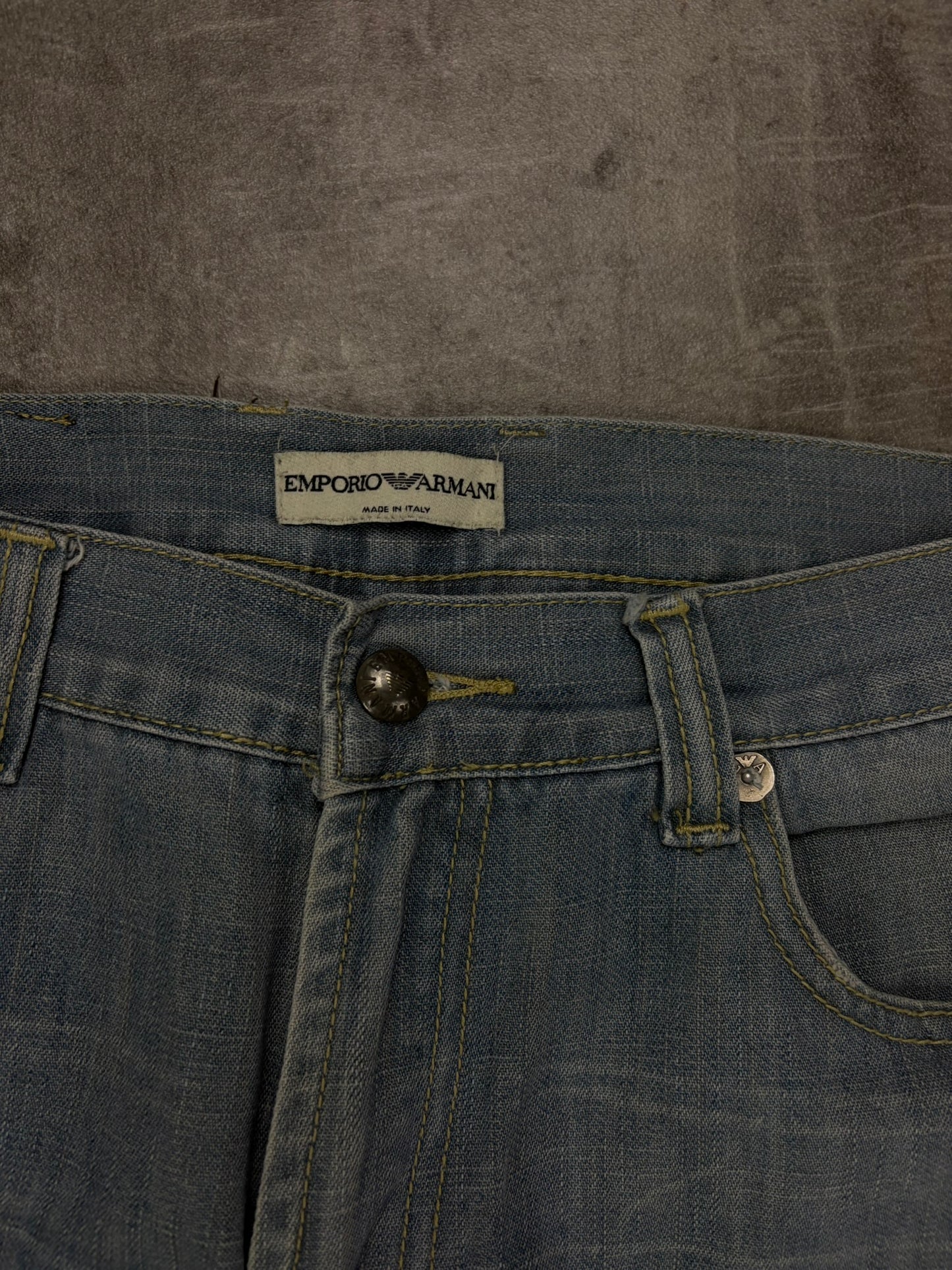 Armani Jeans Vintage Baggy Back Print
