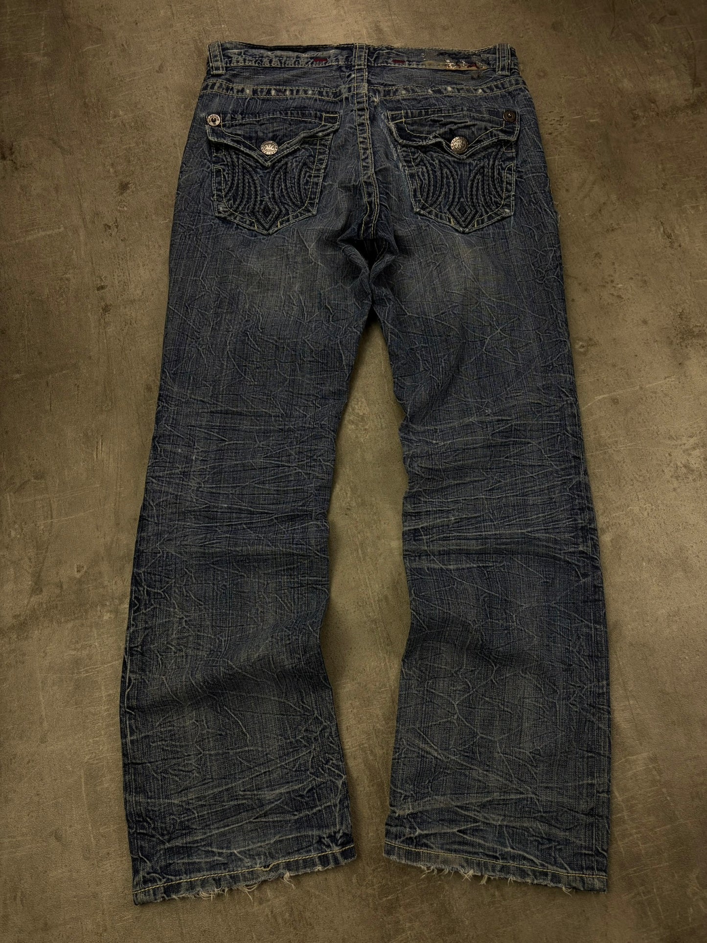 Mek Jeans Baggy Backprint Y2K