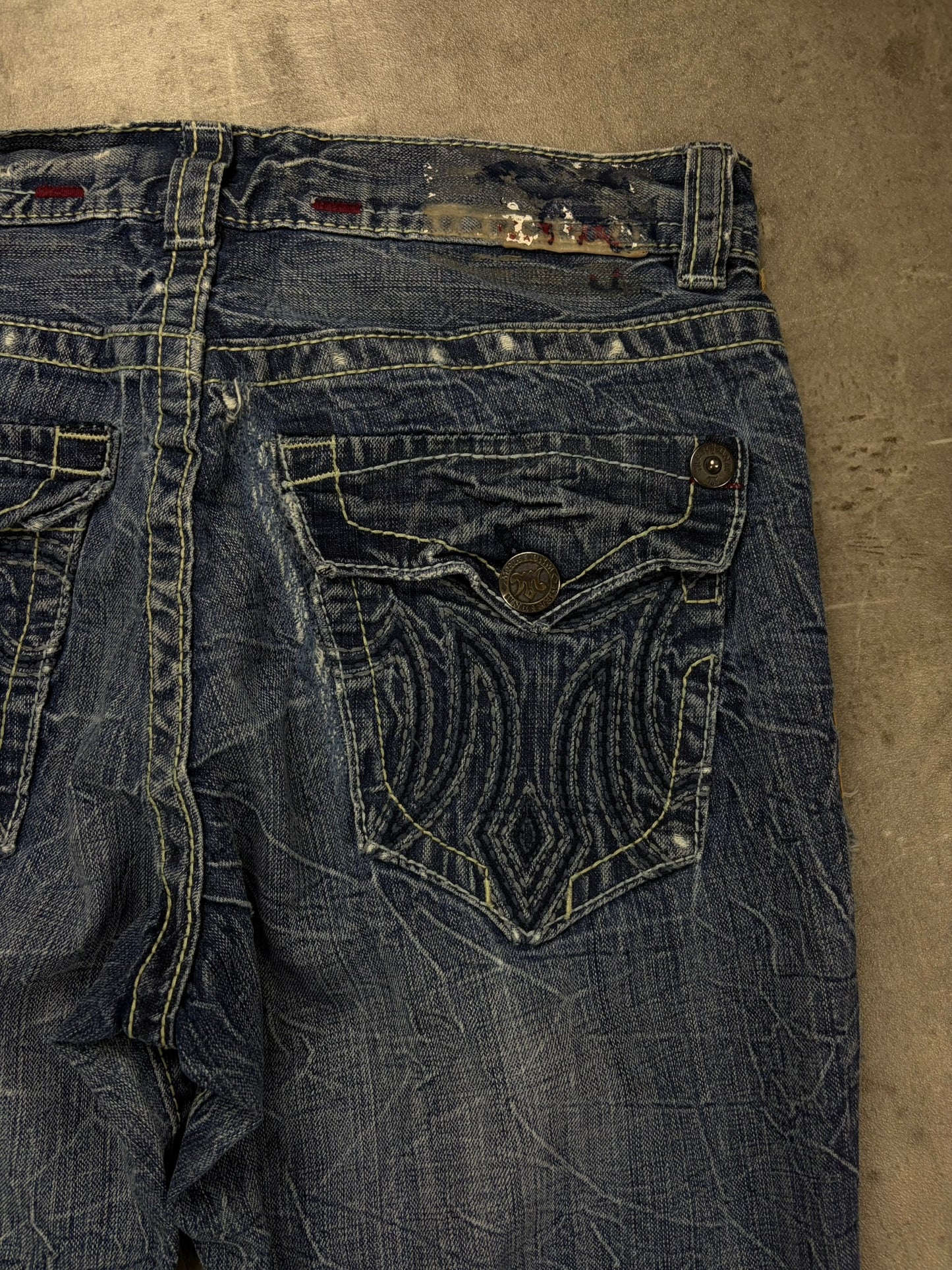 Mek Jeans Baggy Backprint Y2K