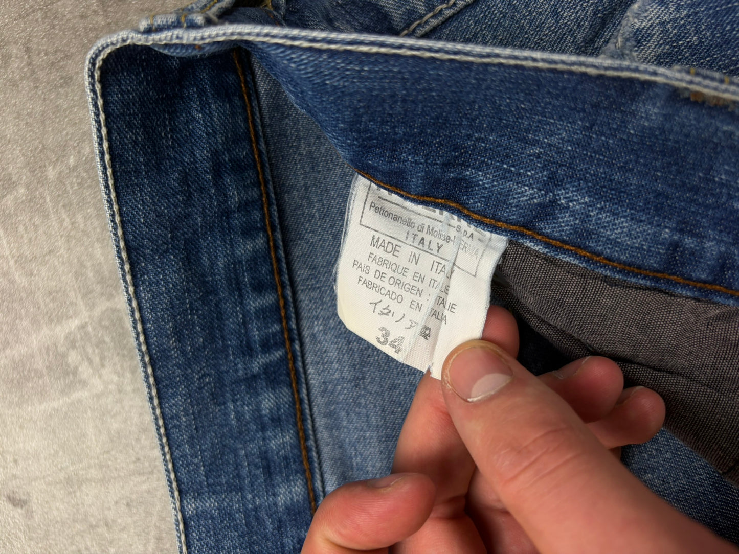 Dolce Gabbana Jeans Vintage Baggy Back Logo