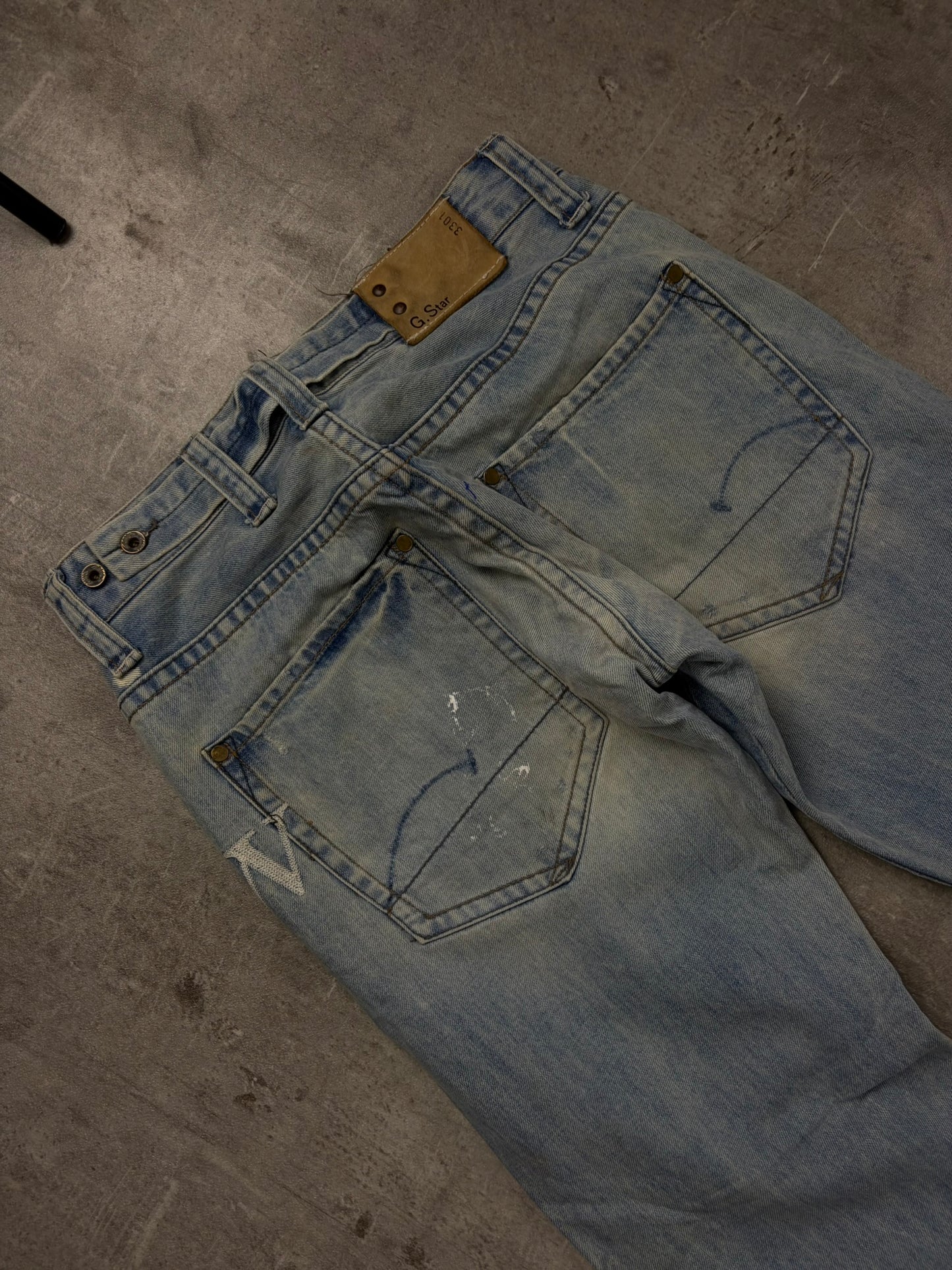 G-Star Jeans Y2K Flared Back Design