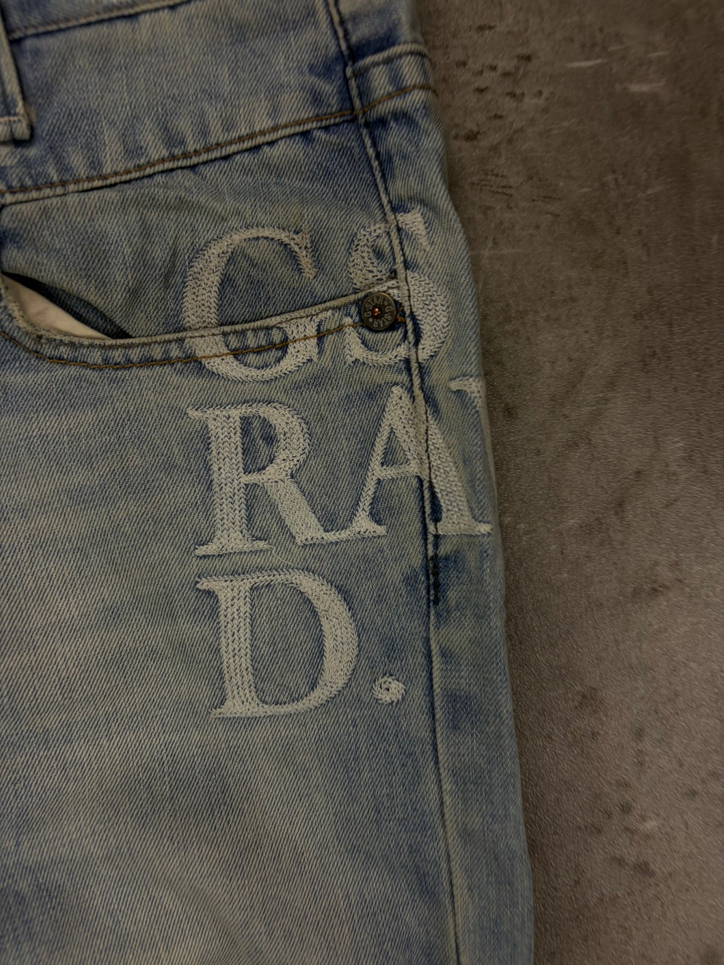 G-Star Jeans Y2K Flared Back Design