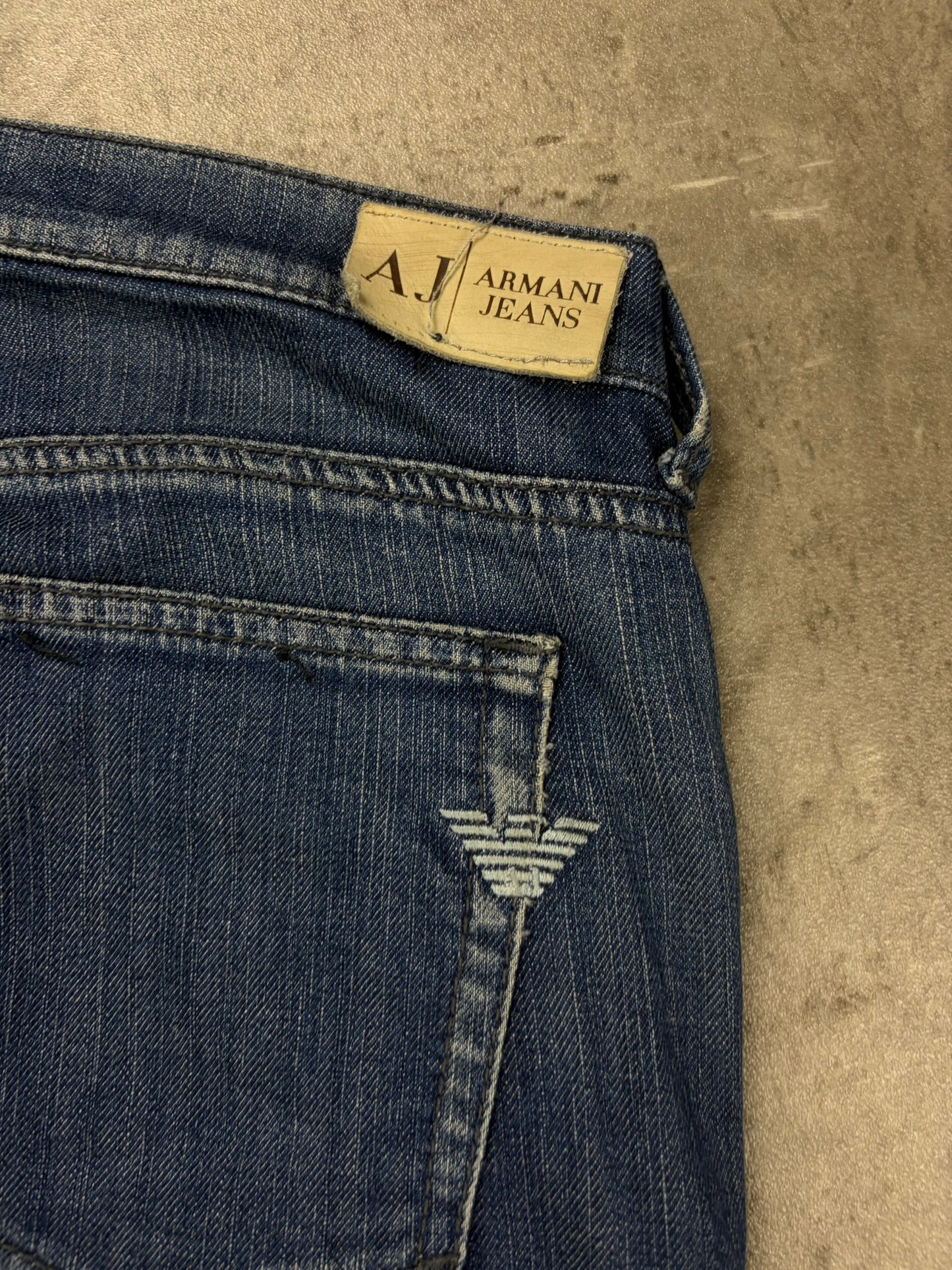 Armani Jeans Baggy Y2K Denim