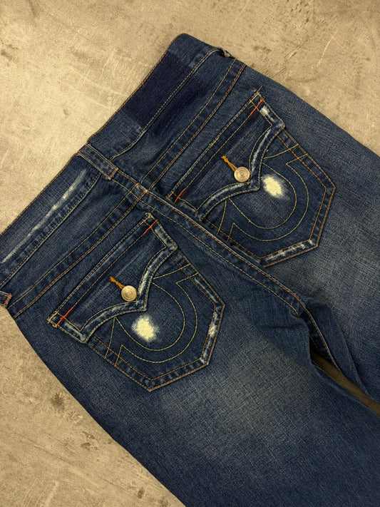 True Religion Y2k Flared Jeans Baggy