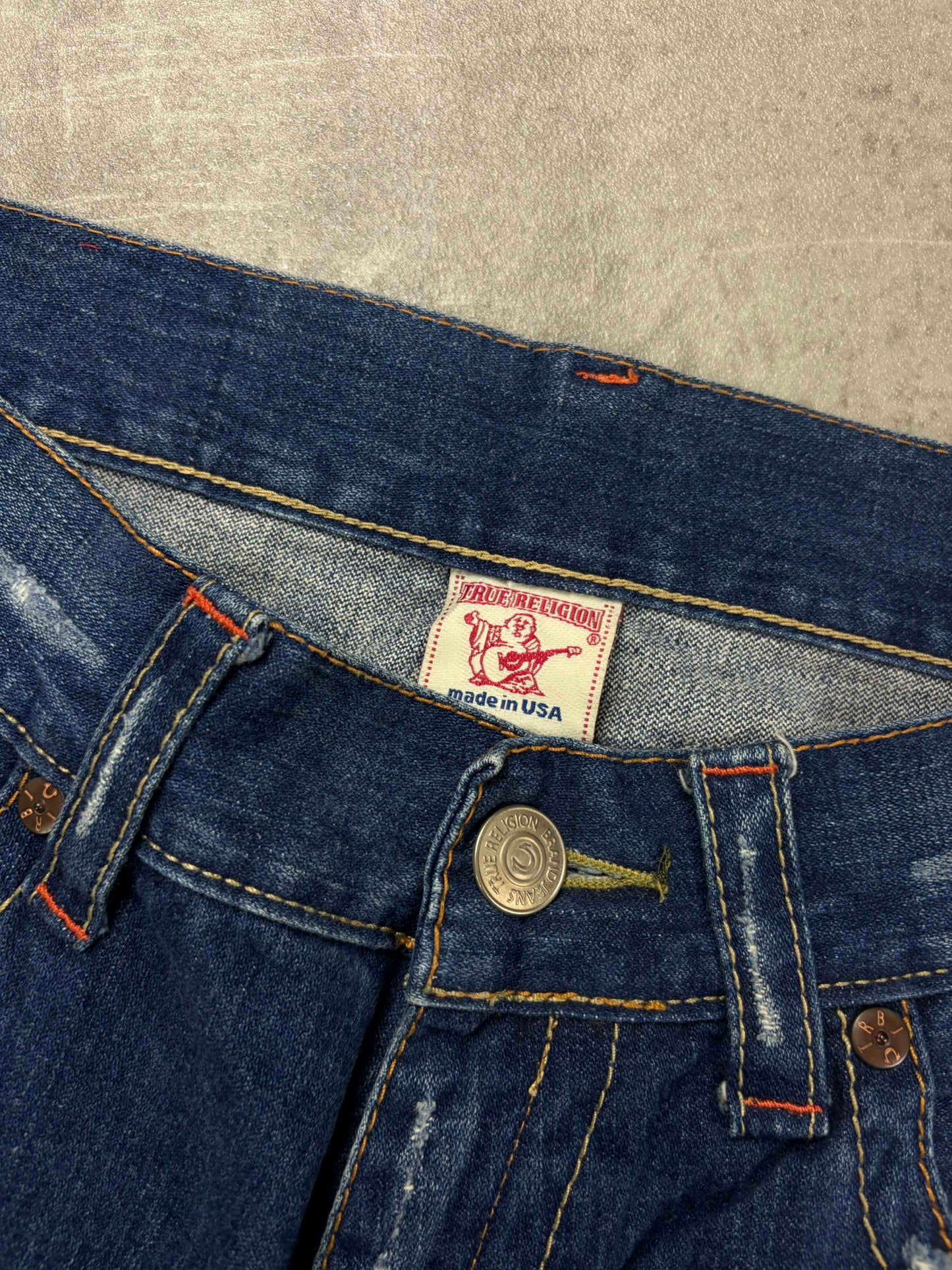 True Religion Y2k Flared Jeans Baggy