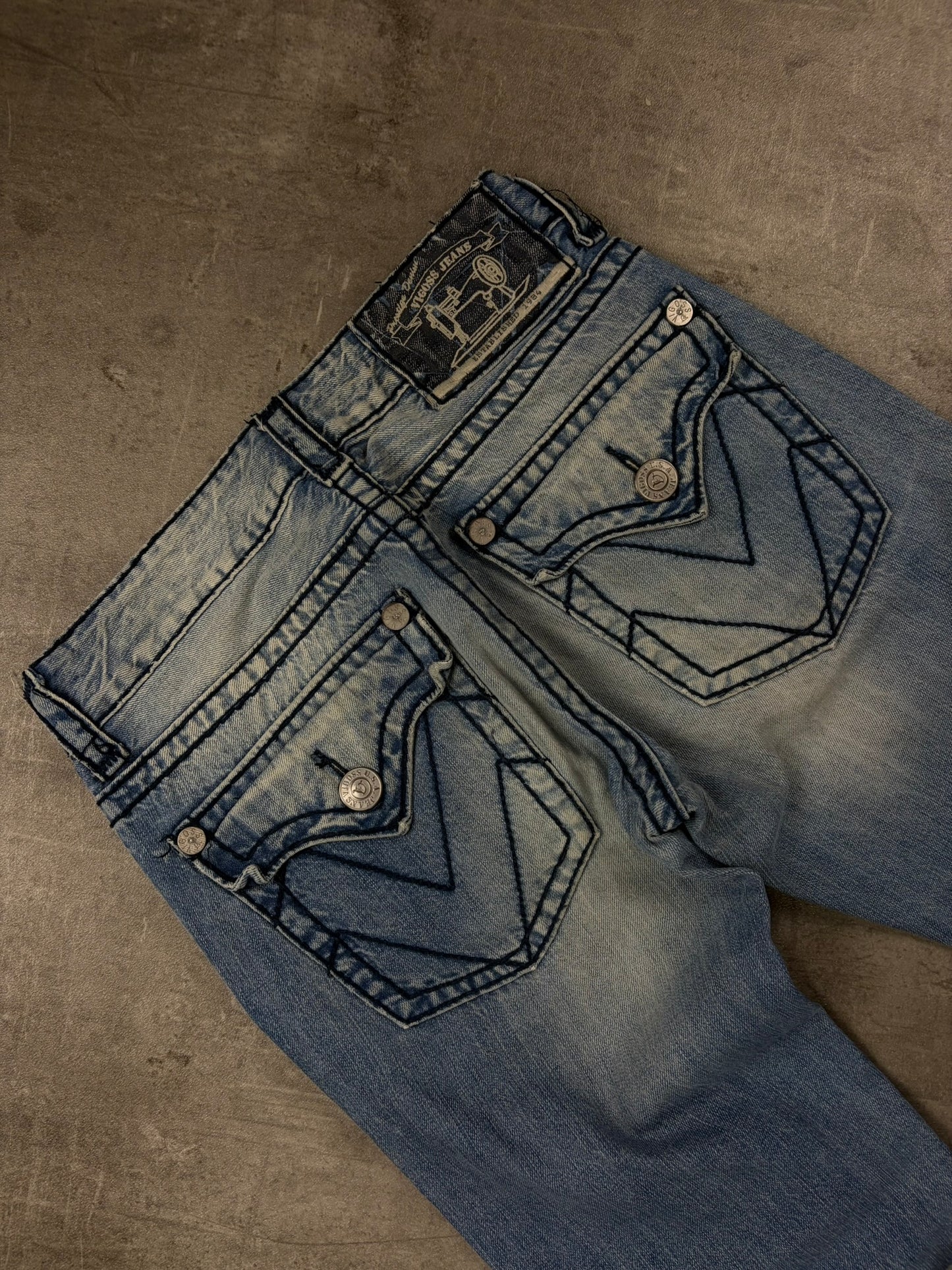 Vigoss Y2k Bootcut Denim Jeans