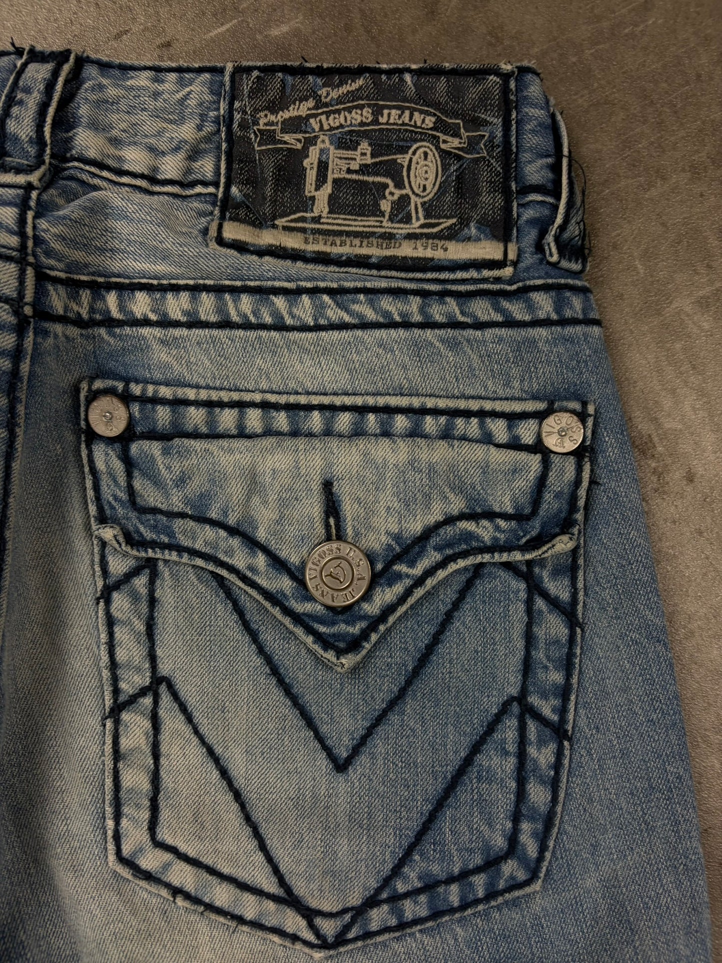 Vigoss Y2k Bootcut Denim Jeans