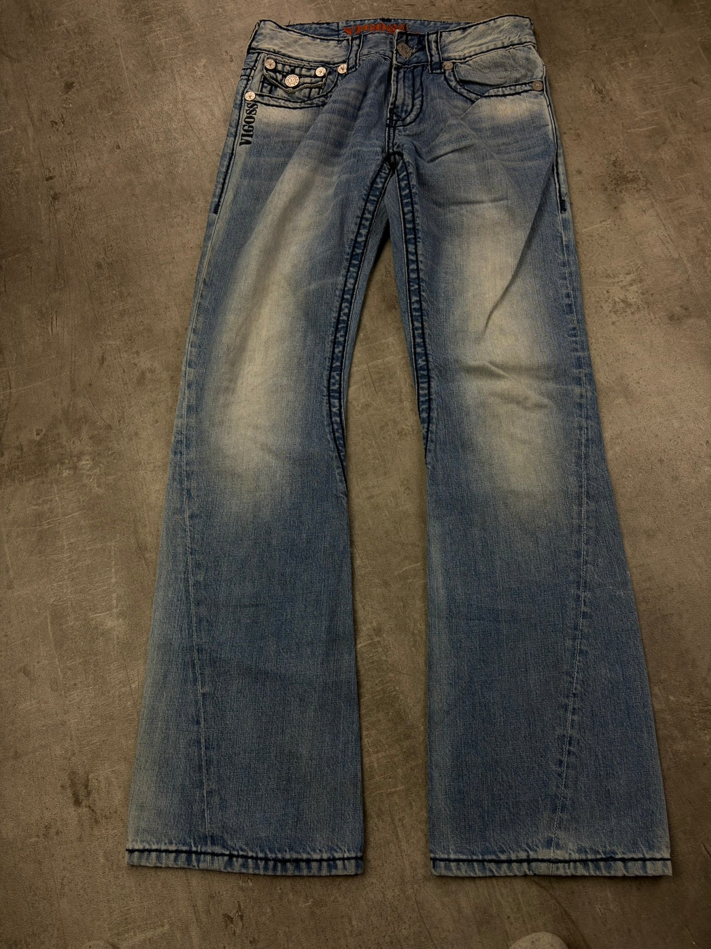 Vigoss Y2k Bootcut Denim Jeans