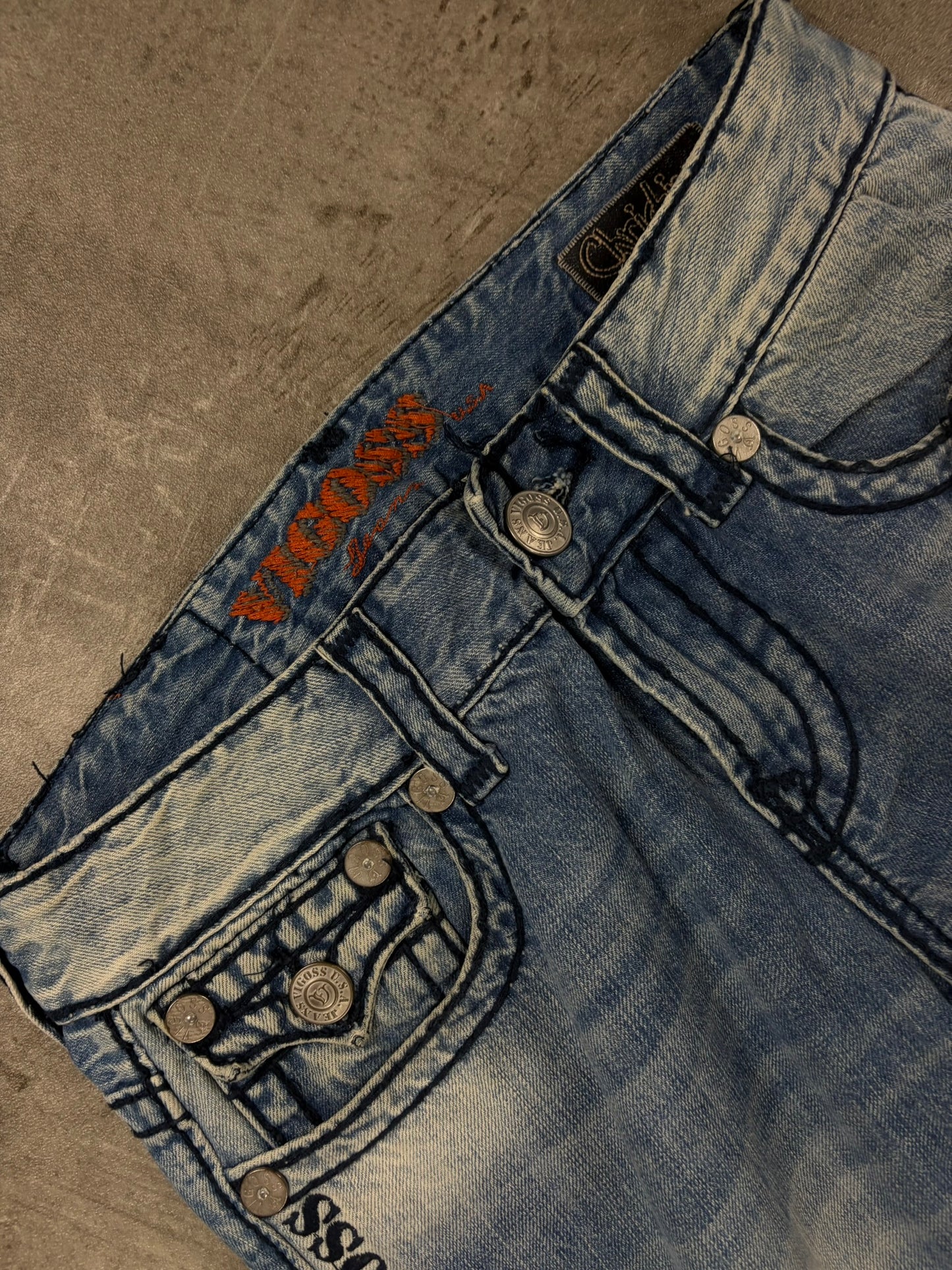 Vigoss Y2k Bootcut Denim Jeans