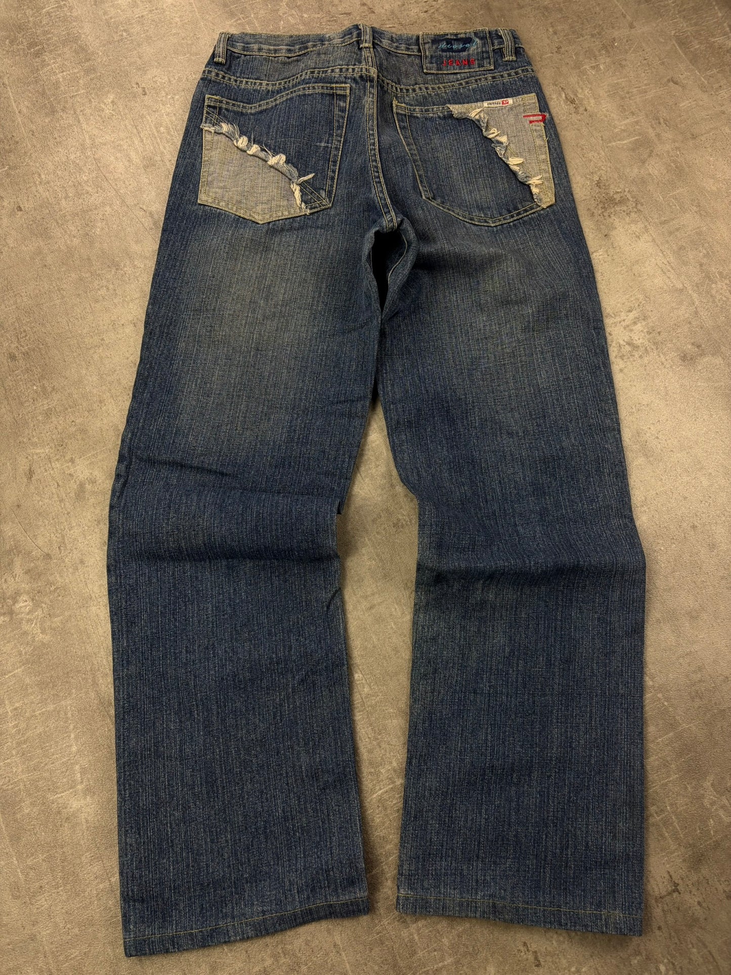 Diesel Jeans Vintage Baggy Back Design