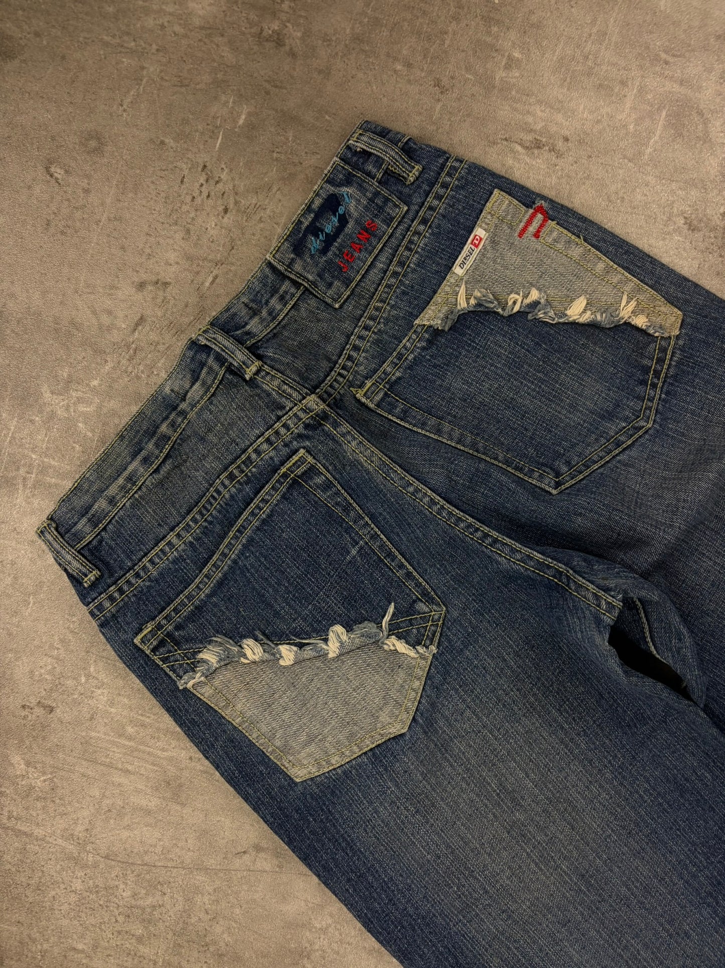 Diesel Jeans Vintage Baggy Back Design