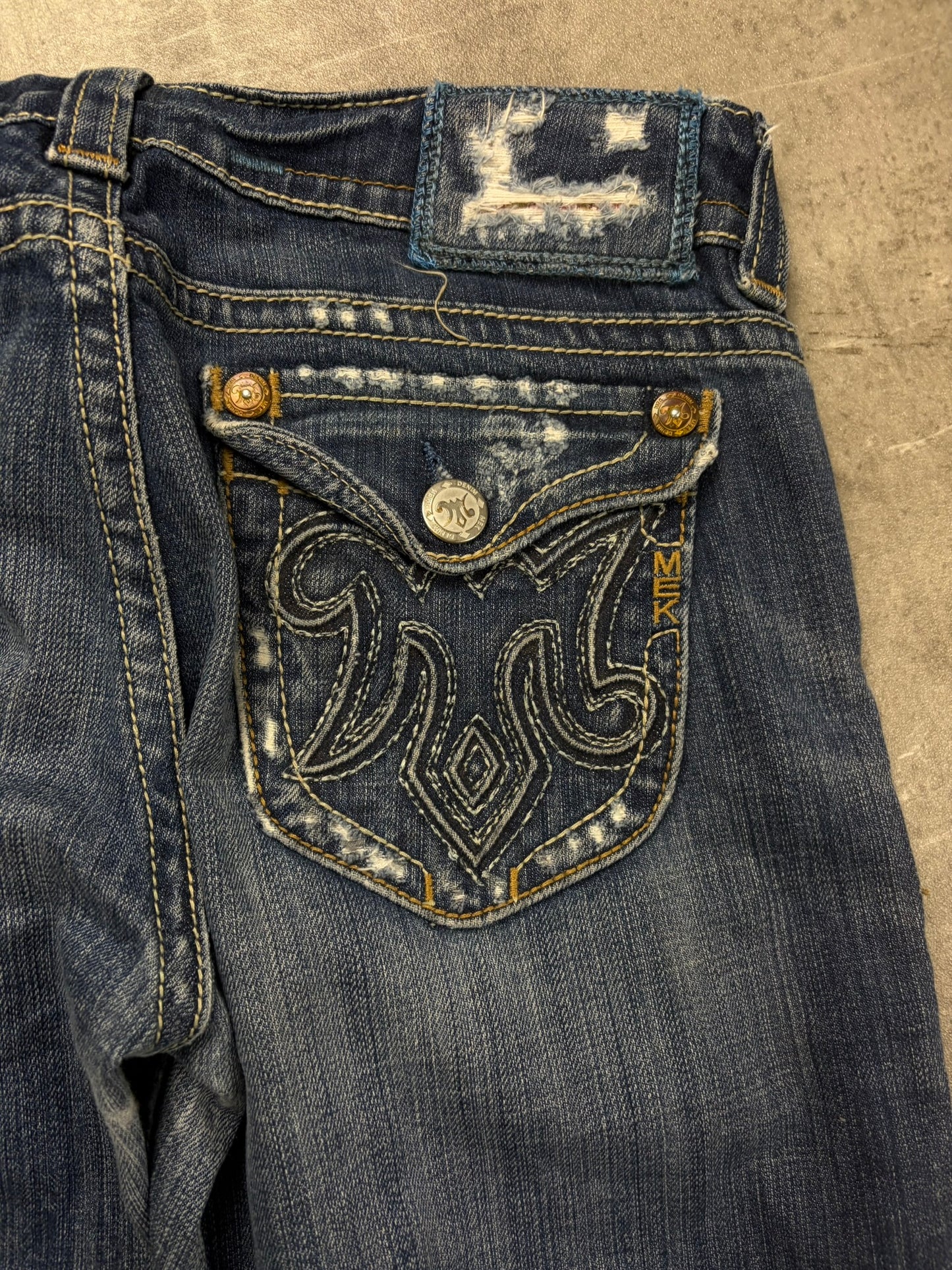 Vintage Mek Y2k Baggy Jeans