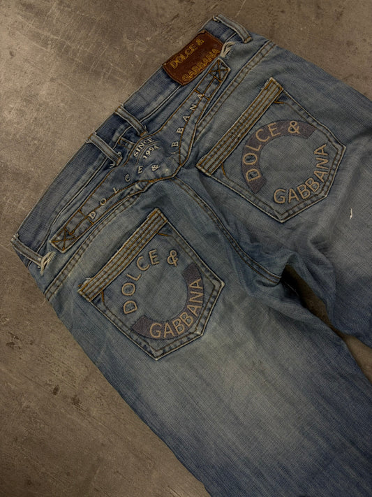 Dolce Gabbana Jeans 2000s Bootcut Baggy