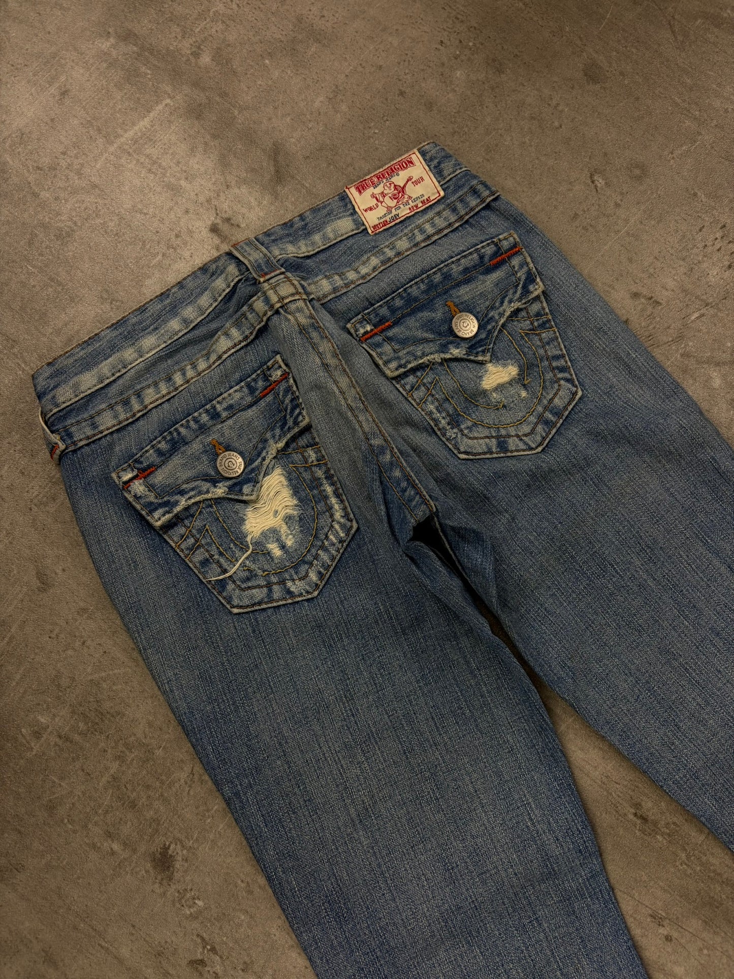 True Religion Jeans Y2K Flared Low Rise