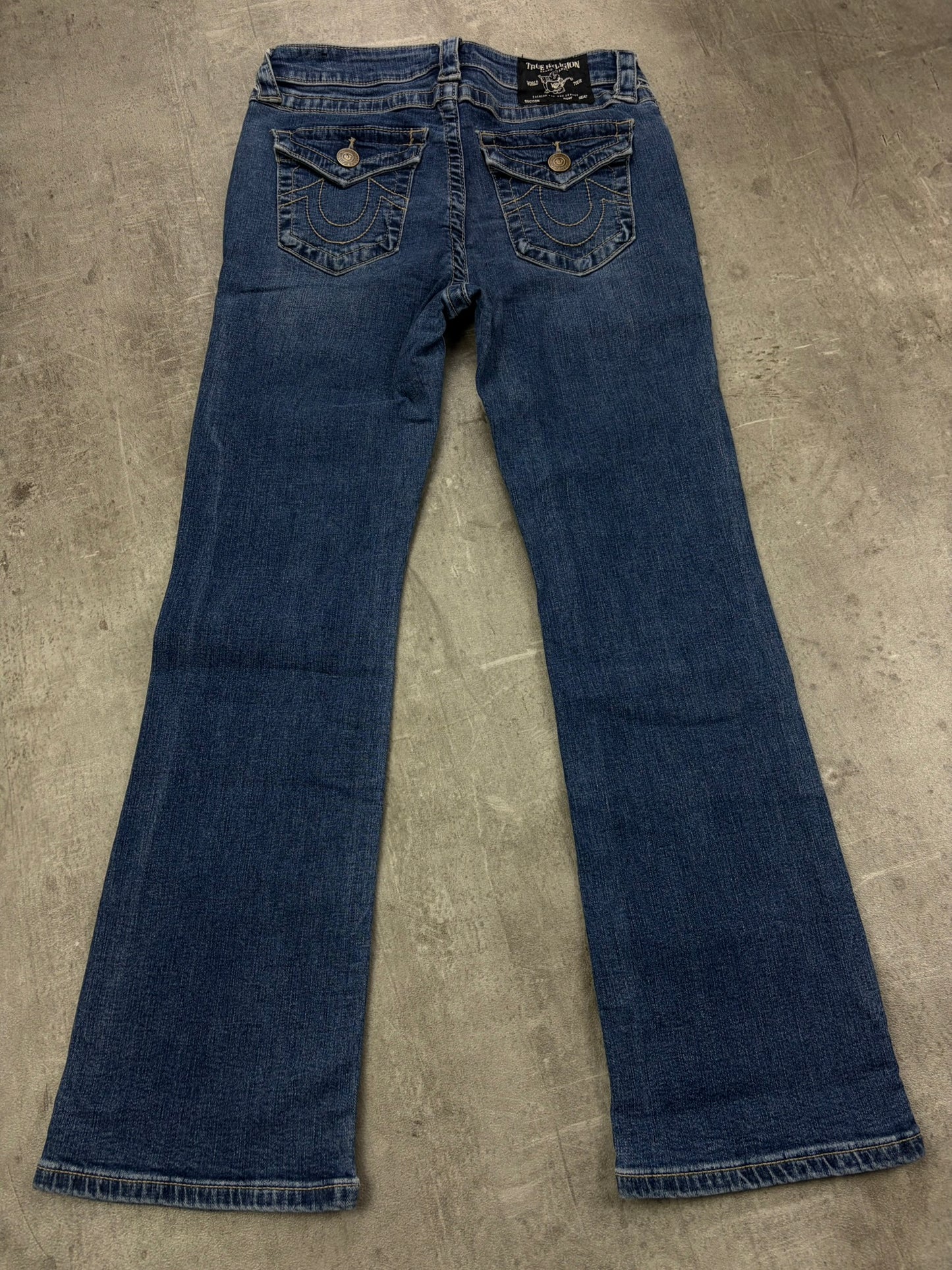 True Religion Jeans Low Rise Bootcut Flared
