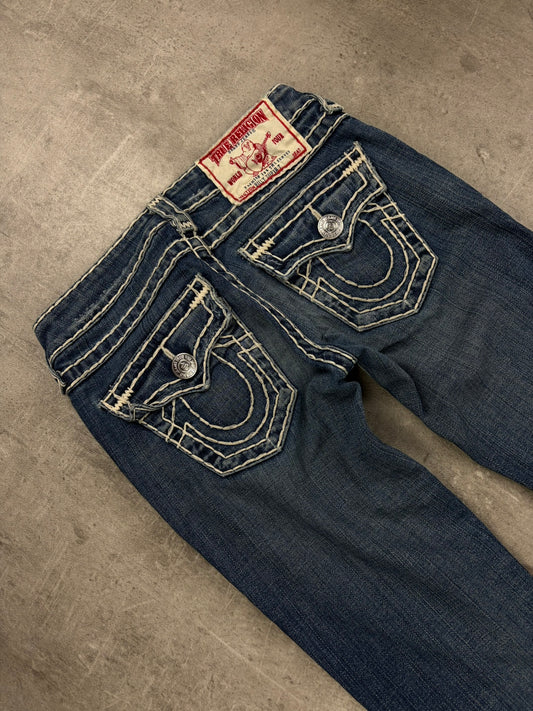 True Religion Jeans Vintage Flared Low Waist