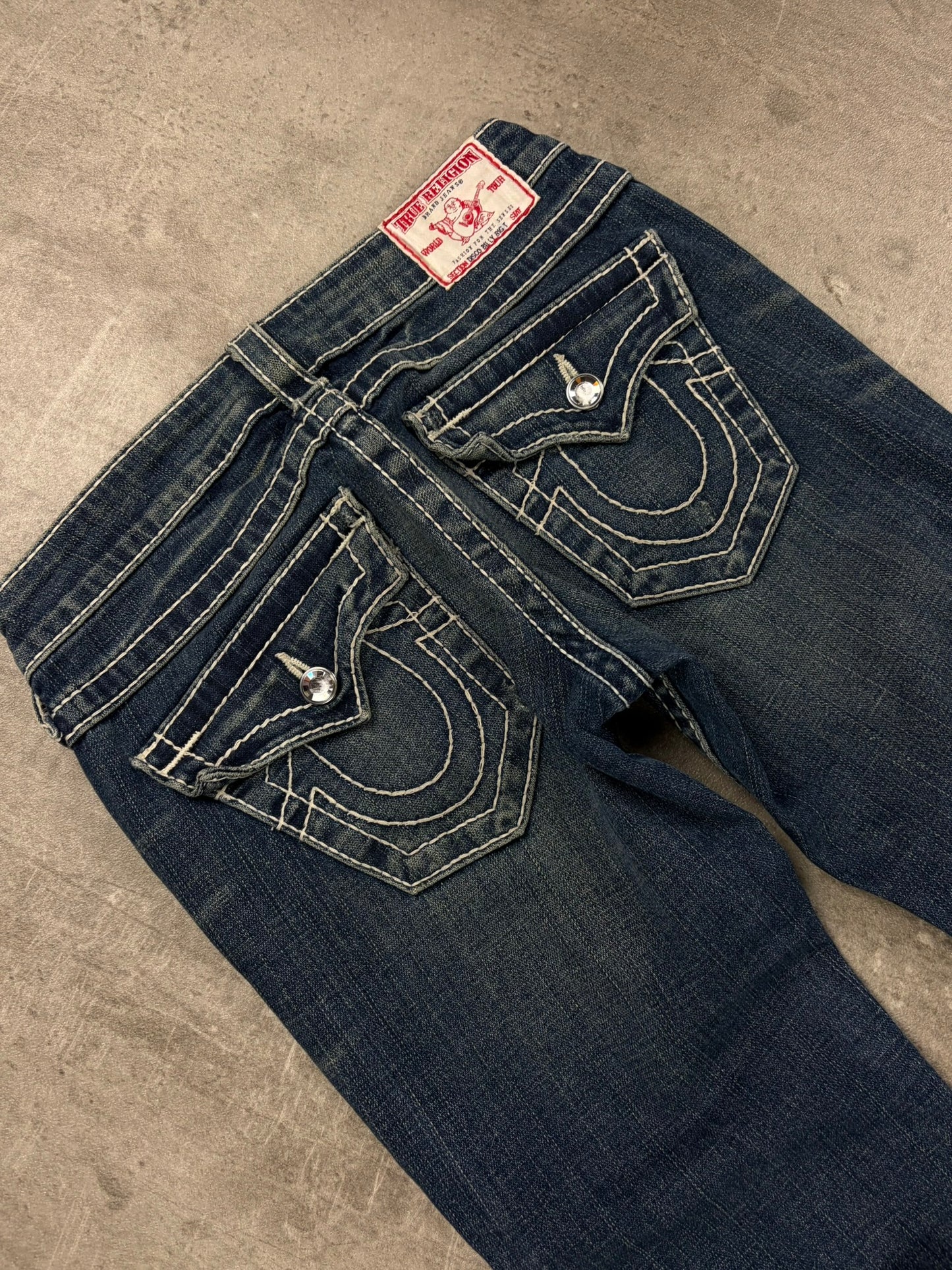 True Religion Jeans 2000s Low Waist Denim
