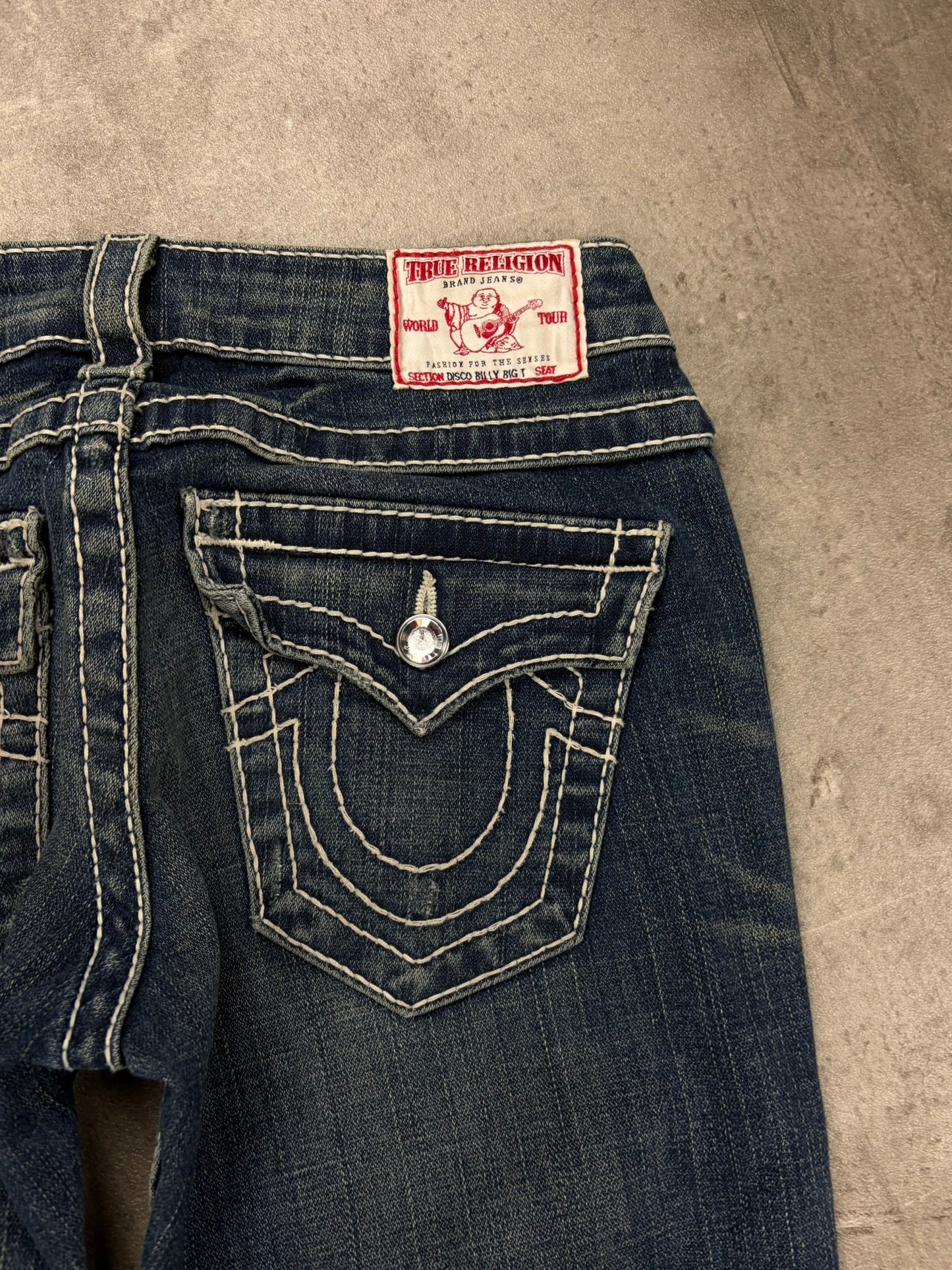 True Religion Jeans 2000s Low Waist Denim