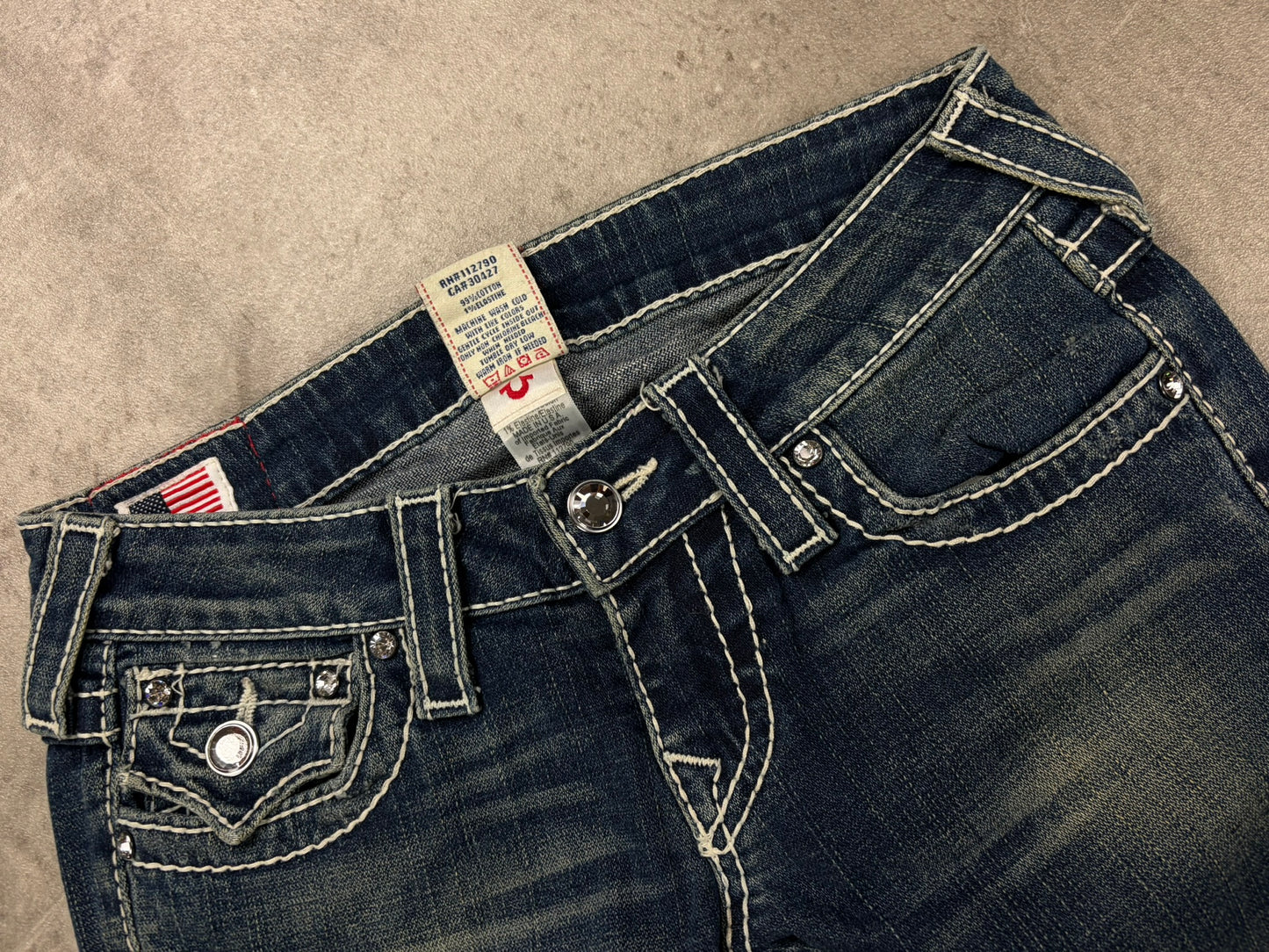 True Religion Jeans 2000s Low Waist Denim