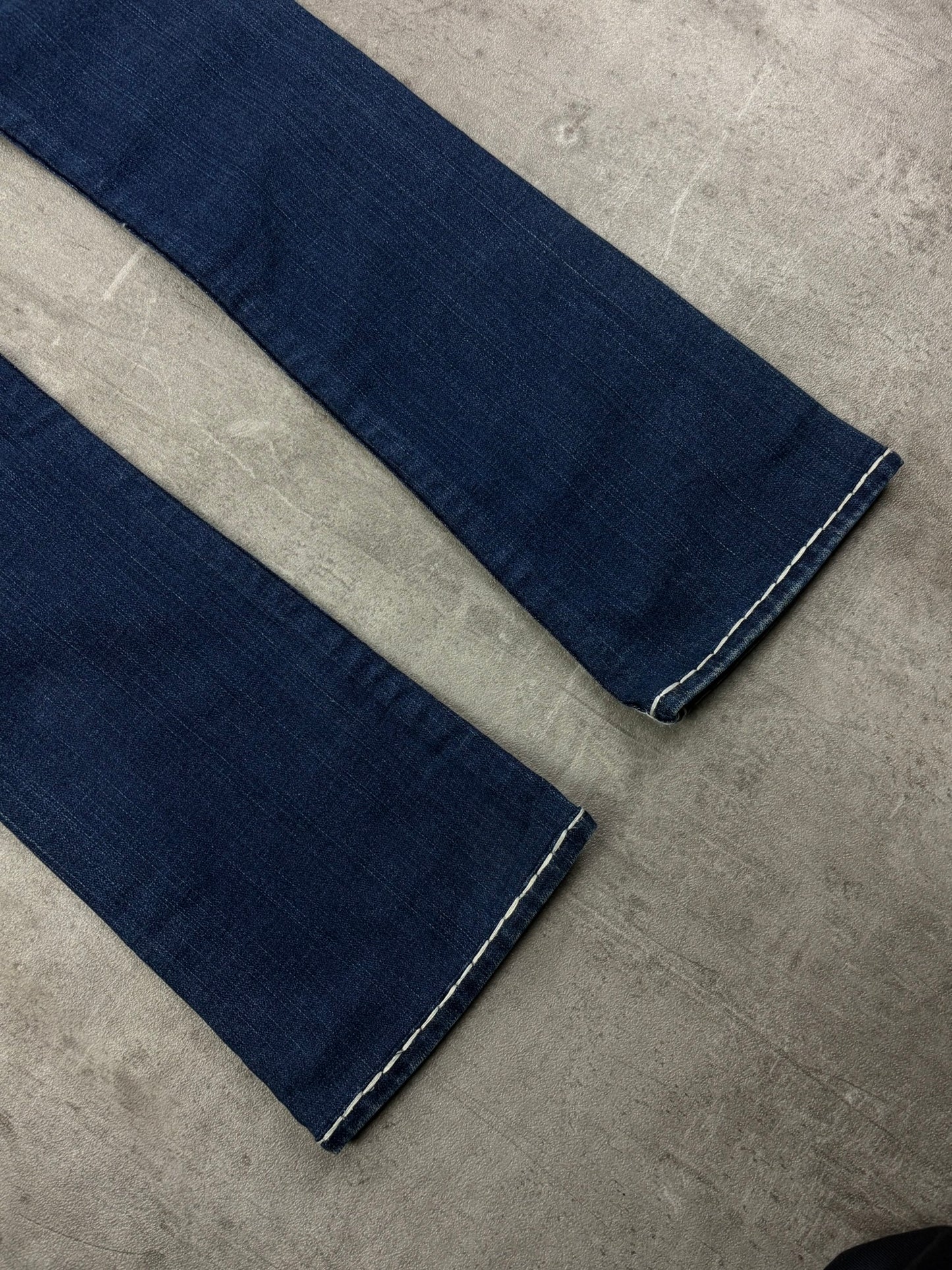 True Religion Jeans Y2K Dicke Nähte Bootcut
