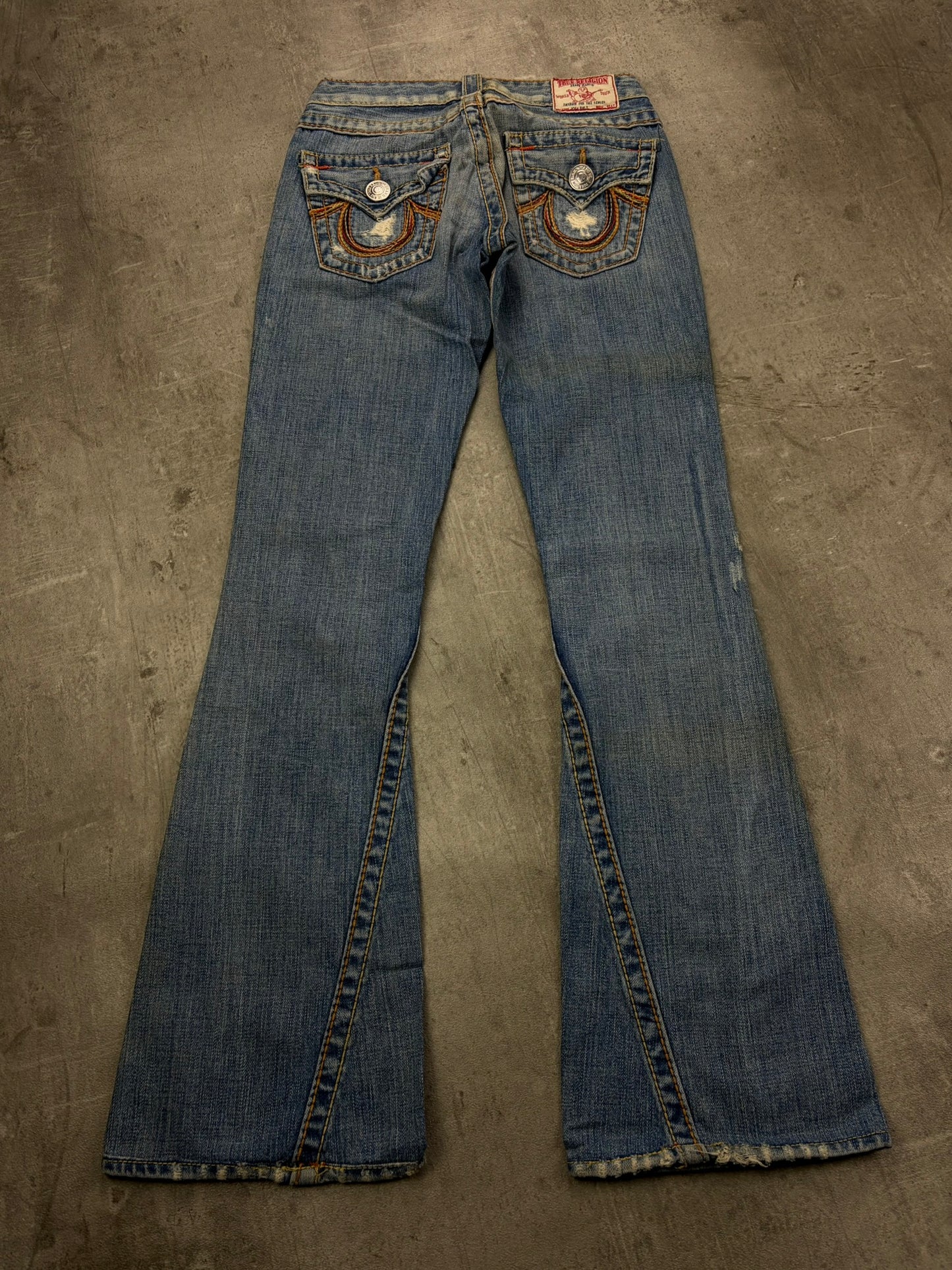 True Religion Jeans Vintage Low Rise Flared