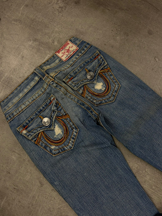 True Religion Jeans Vintage Low Rise Flared