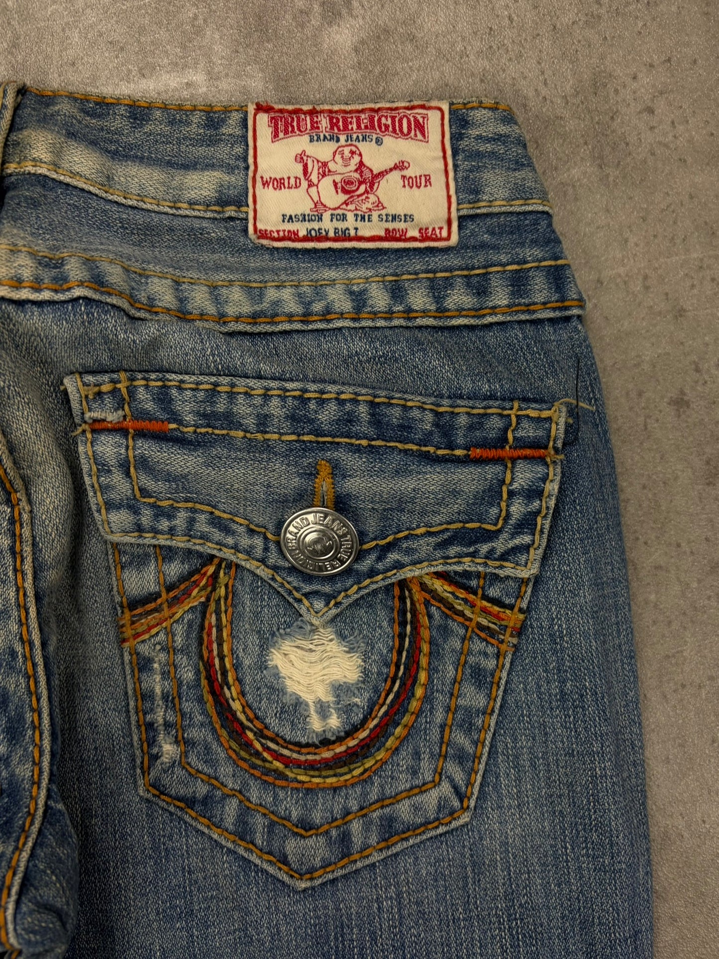 True Religion Jeans Vintage Low Rise Flared