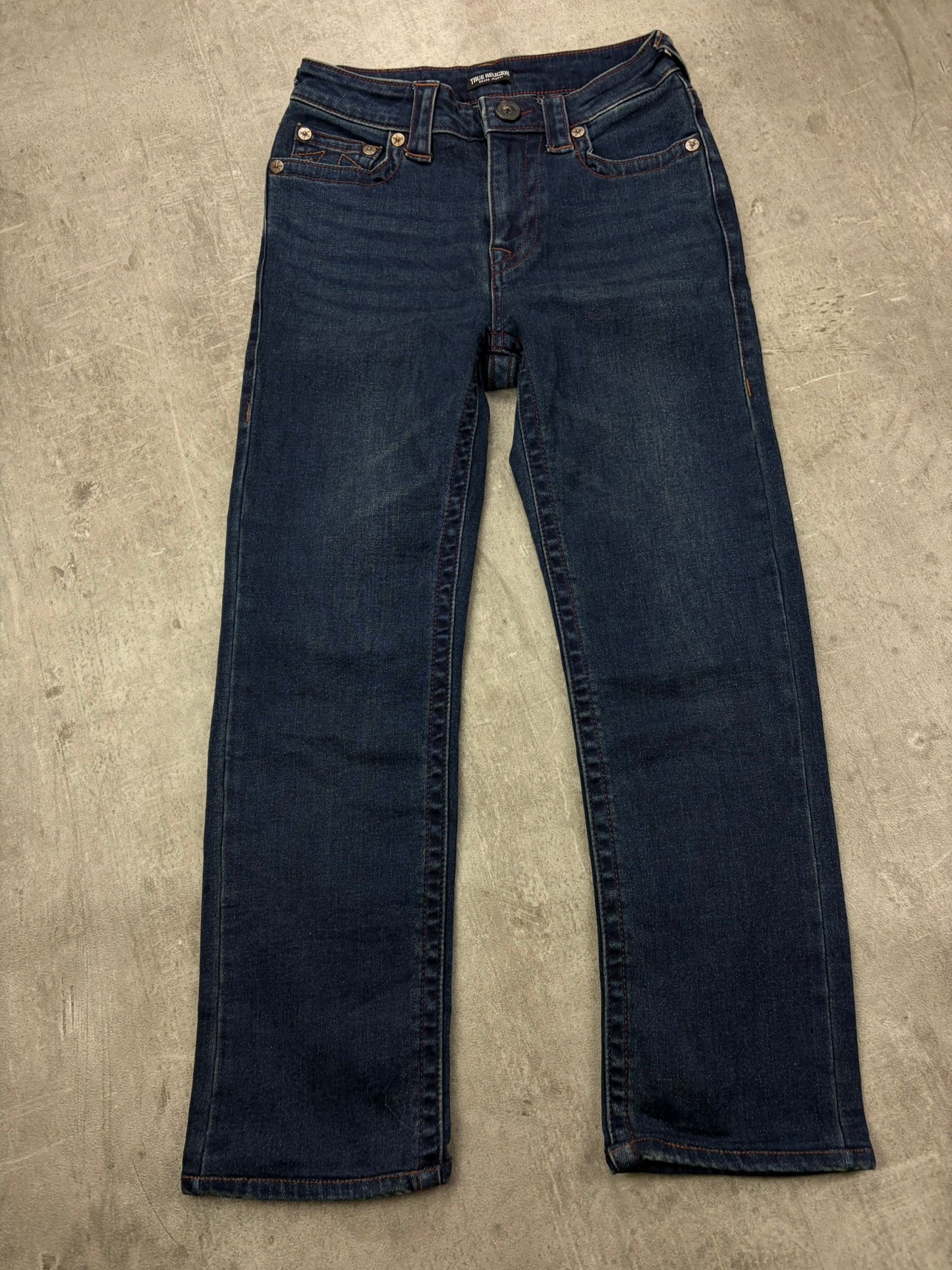 True Religion Jeans Bootcut Low Waist Dicke Nähte