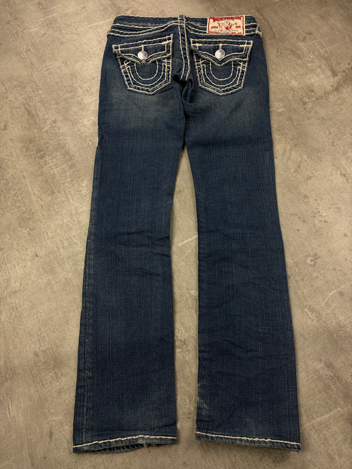 True Religion Jeans Low Rise Vintage Denim