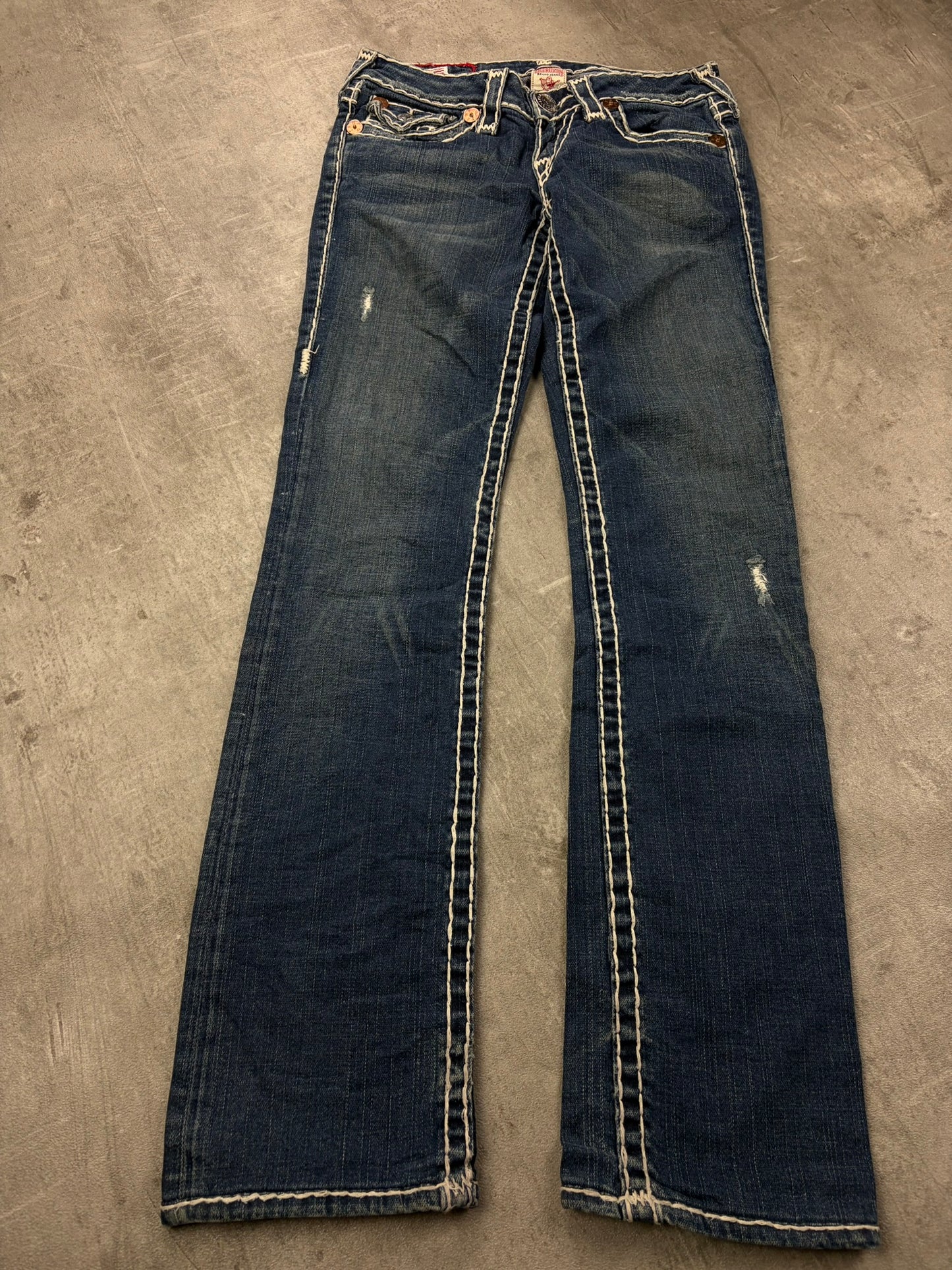 True Religion Jeans Low Rise Vintage Denim