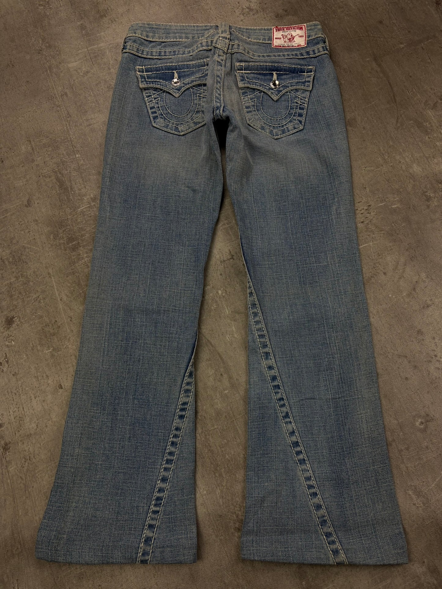 True Religion Jeans Vintage Denim Low Waist
