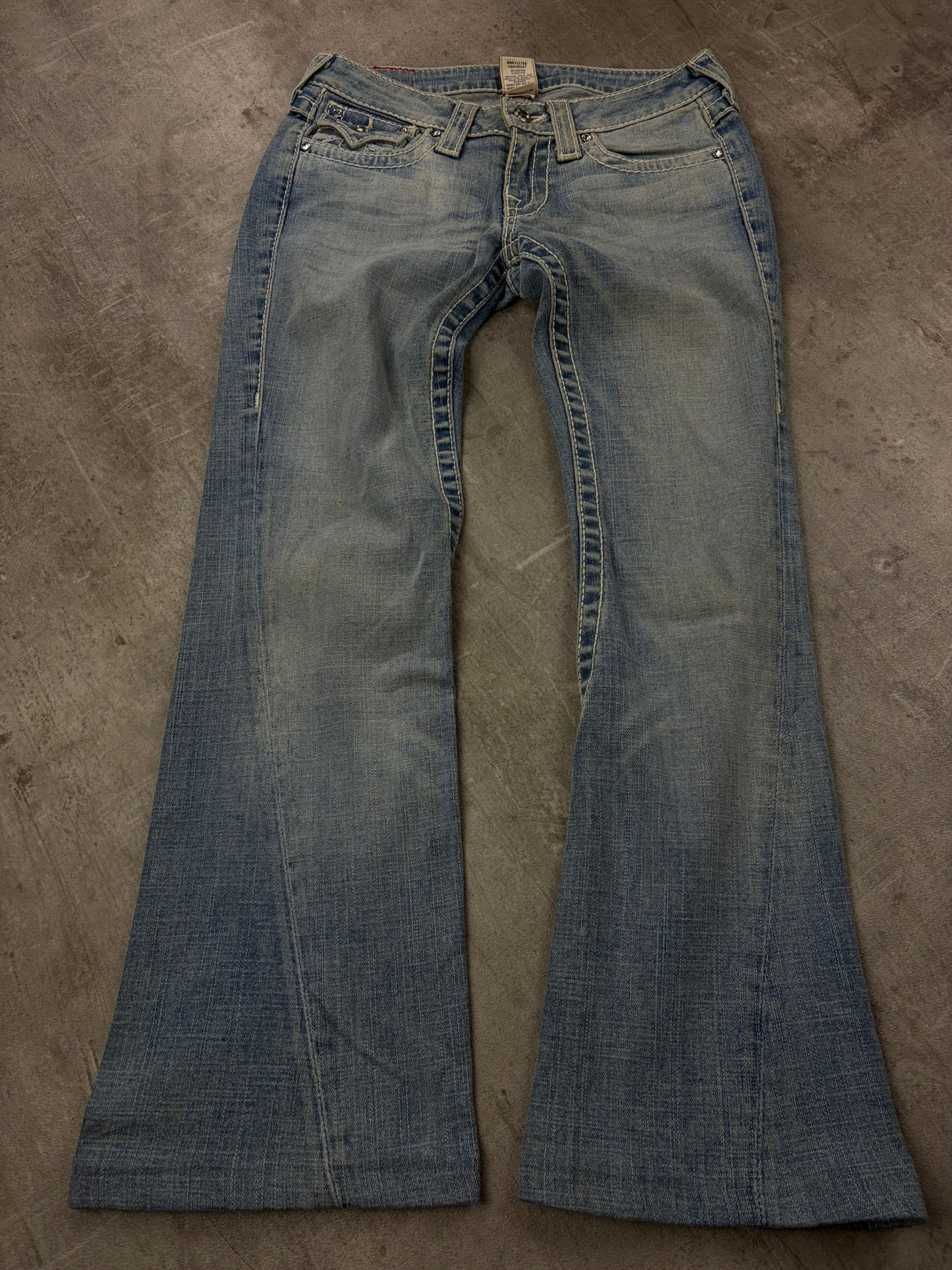 True Religion Jeans Vintage Denim Low Waist