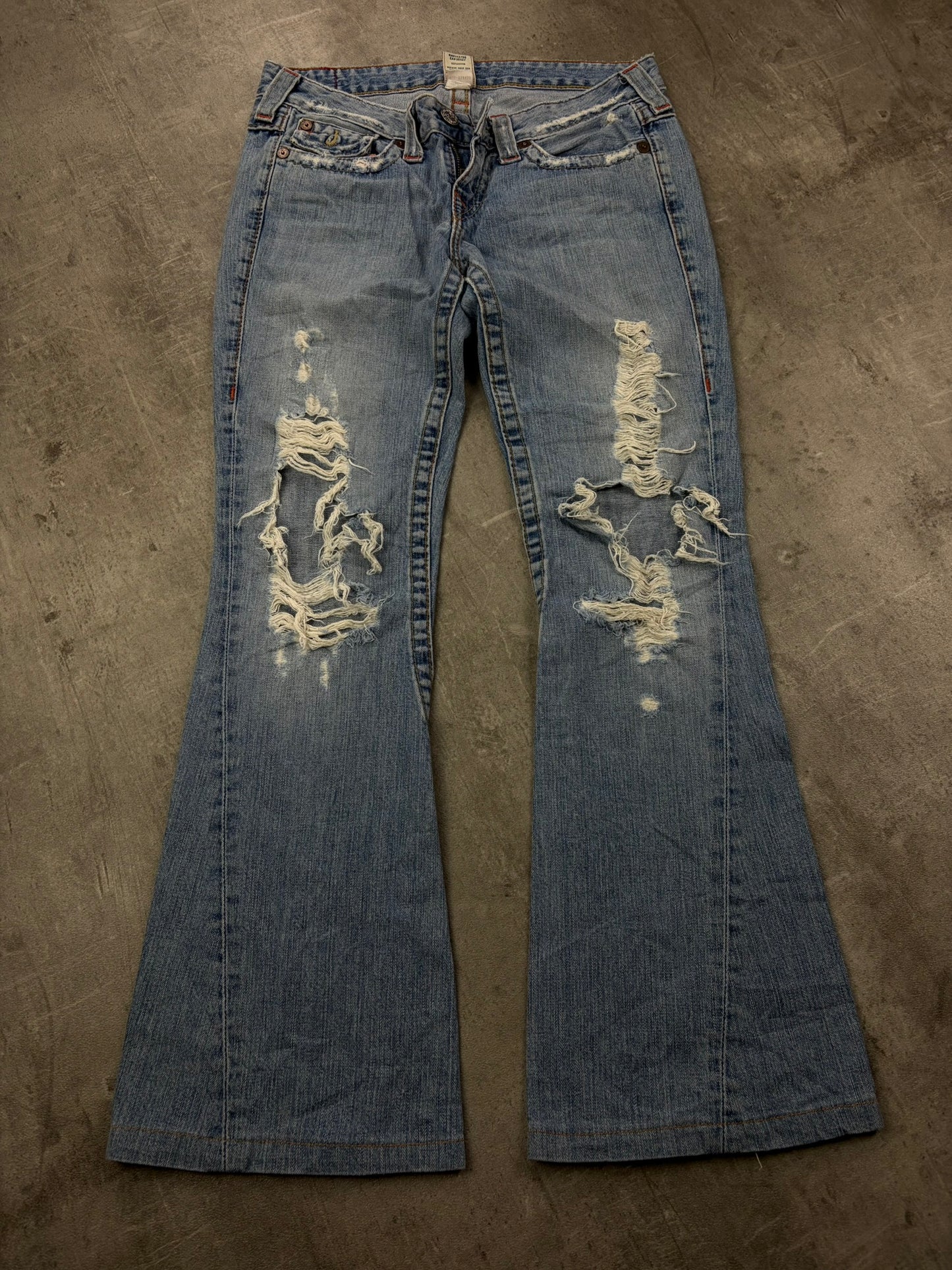 True Religion Jeans Y2K Flared Denim