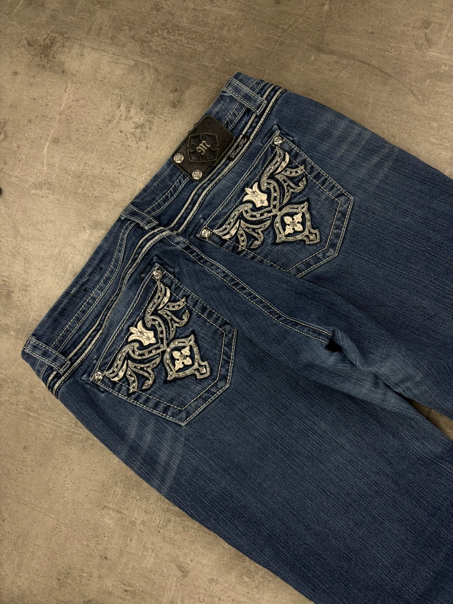 Miss me Jeans Low Waist Vintage Denim